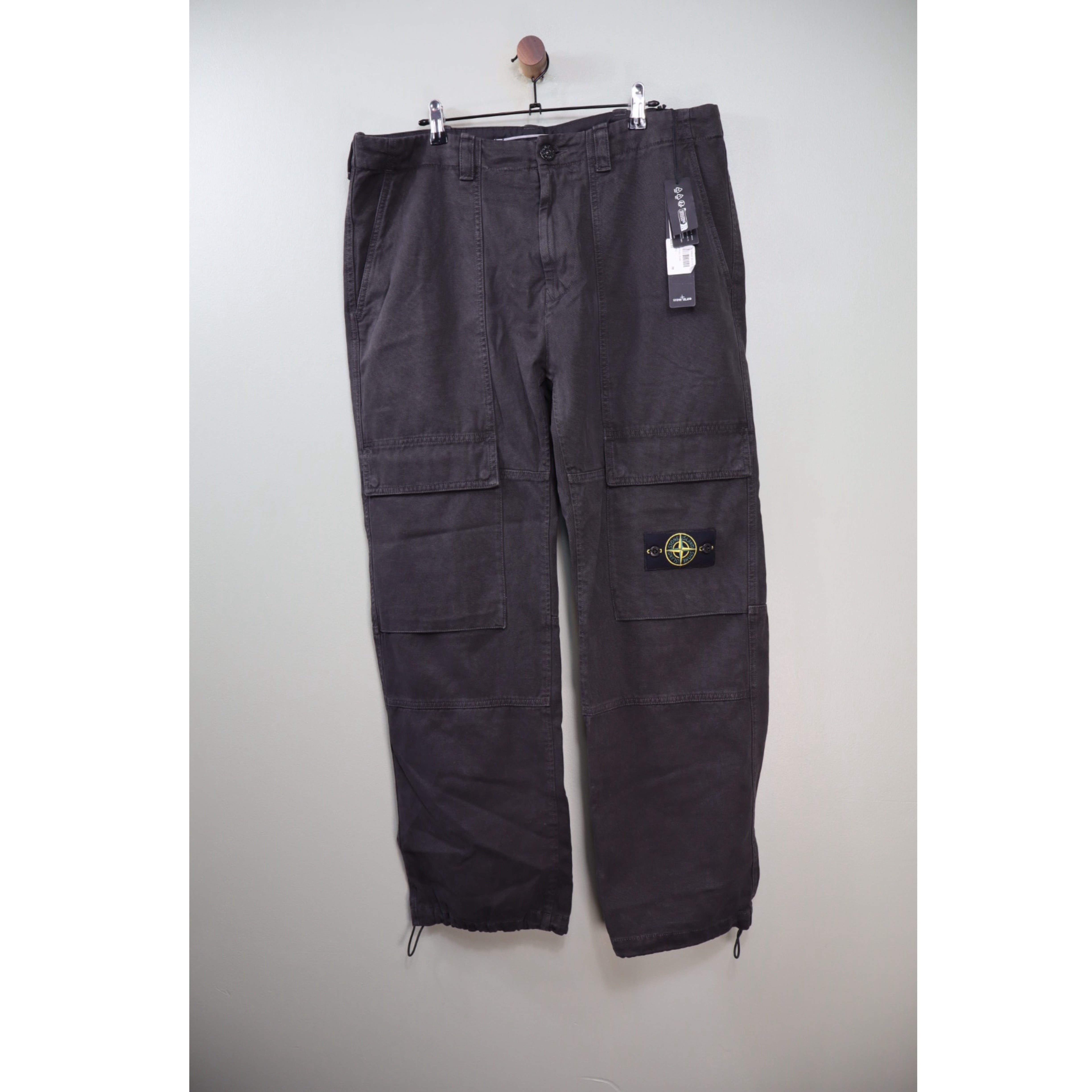 Stone Island Charcoal Grey RX Cargo Bottoms
