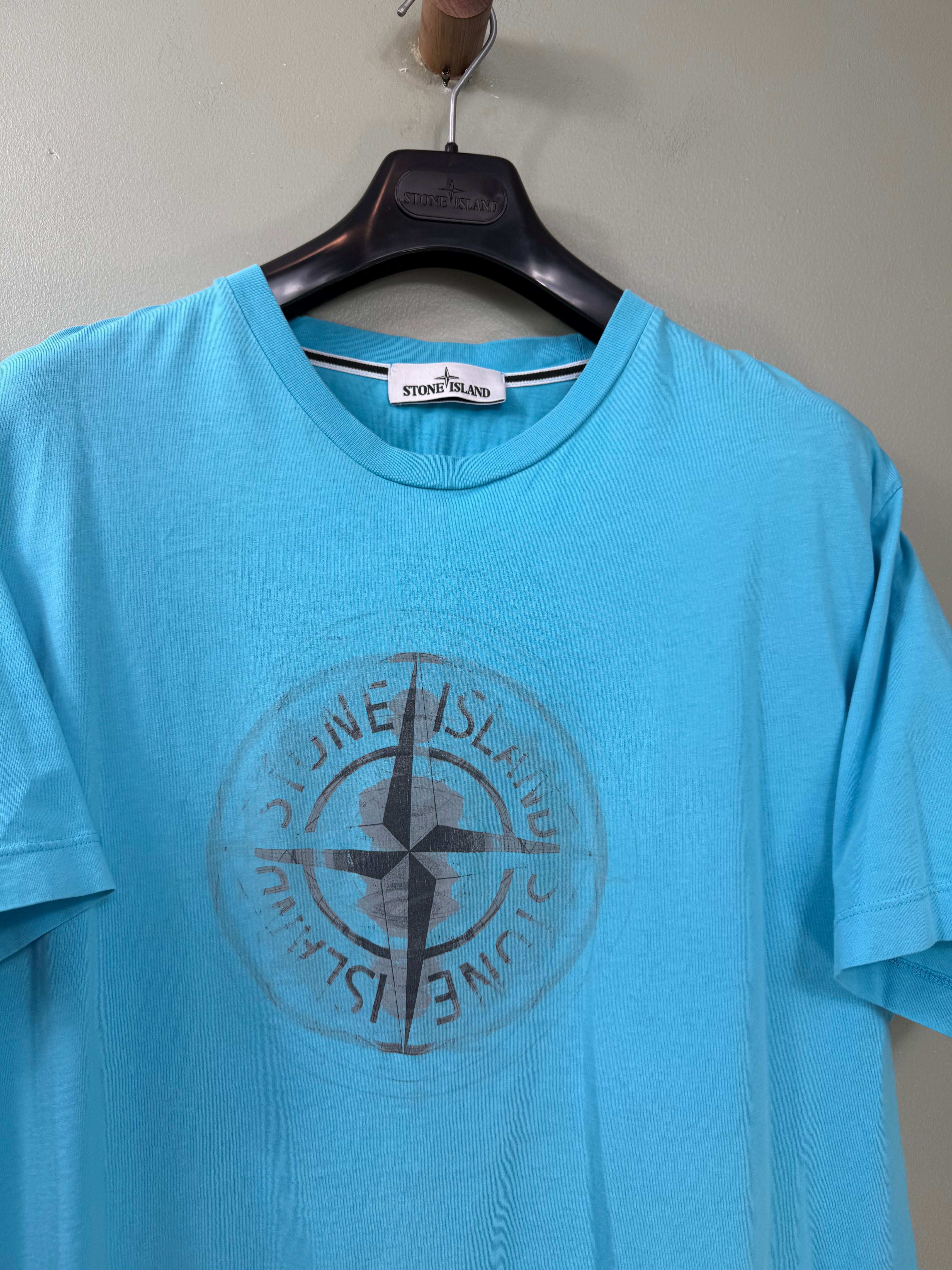 Stone Island Blue T-Shirt