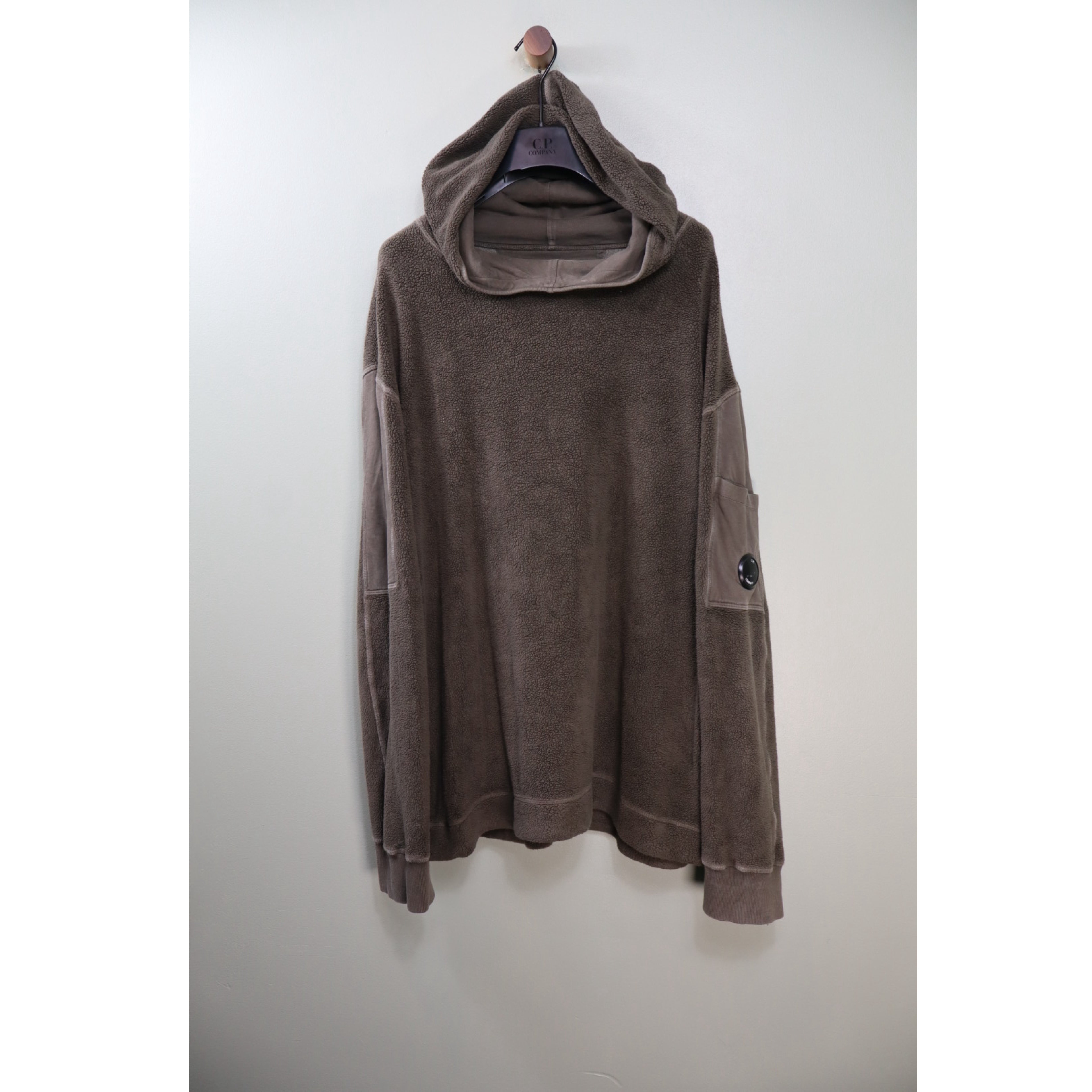 C.P. Company Khaki Fleece Hoodie