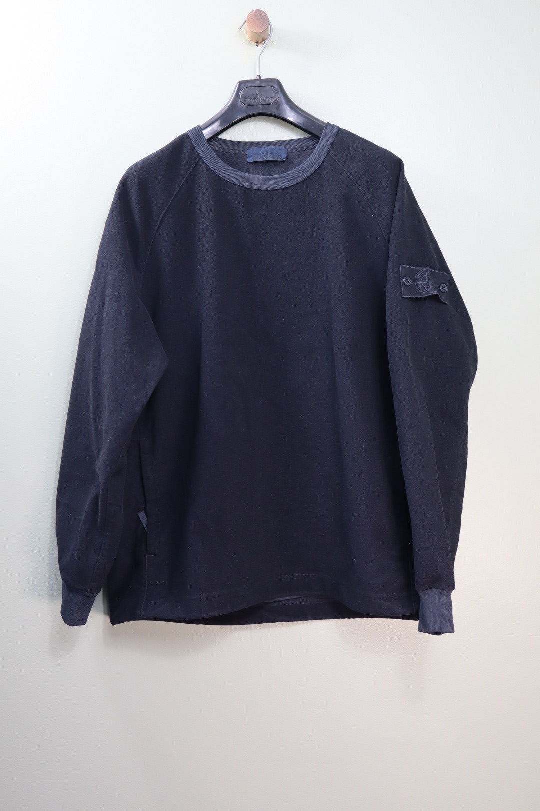 Stone Island Black Ghost Moleskin Jumper