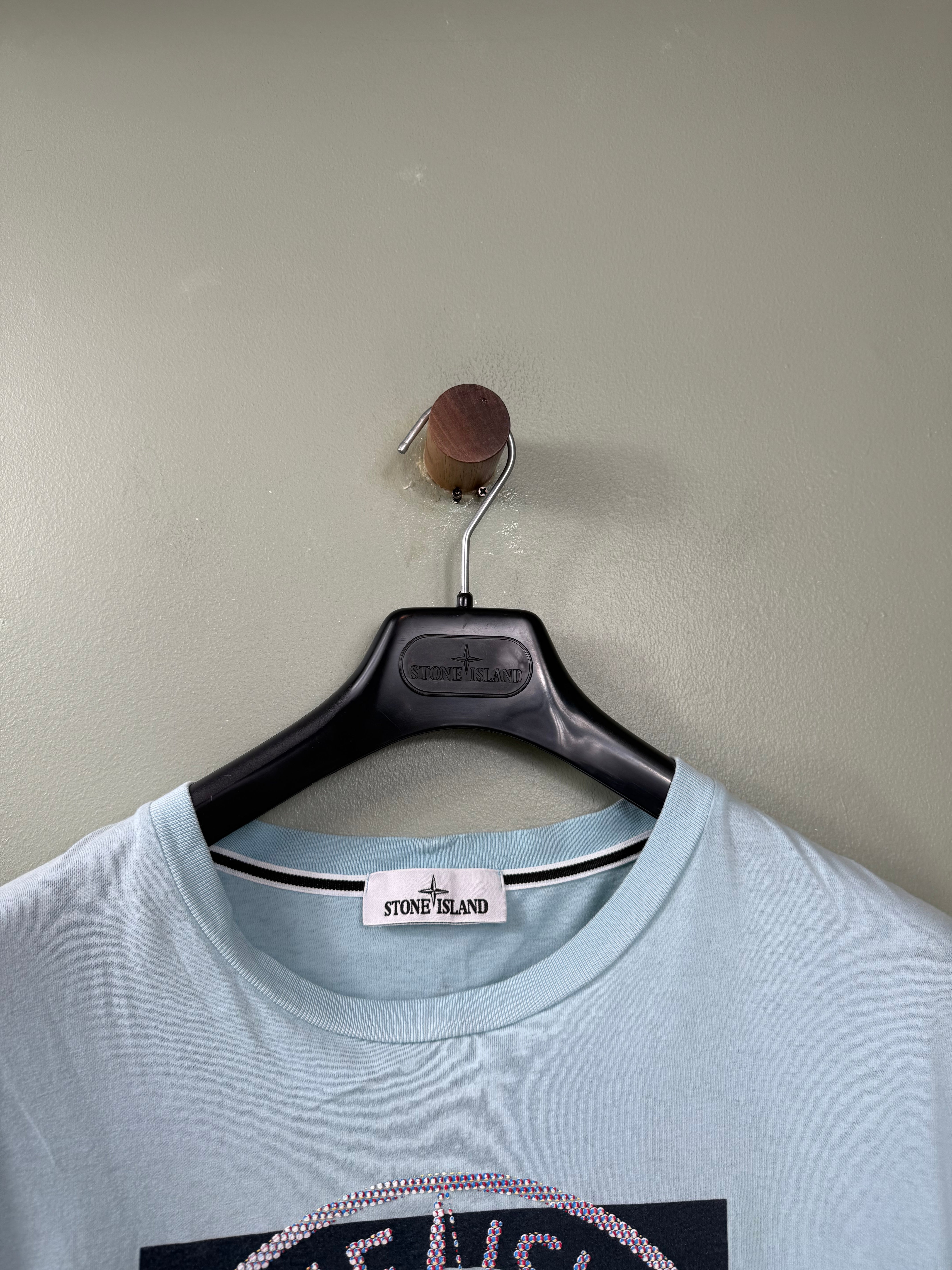 Stone Island Baby Blue T-Shirt