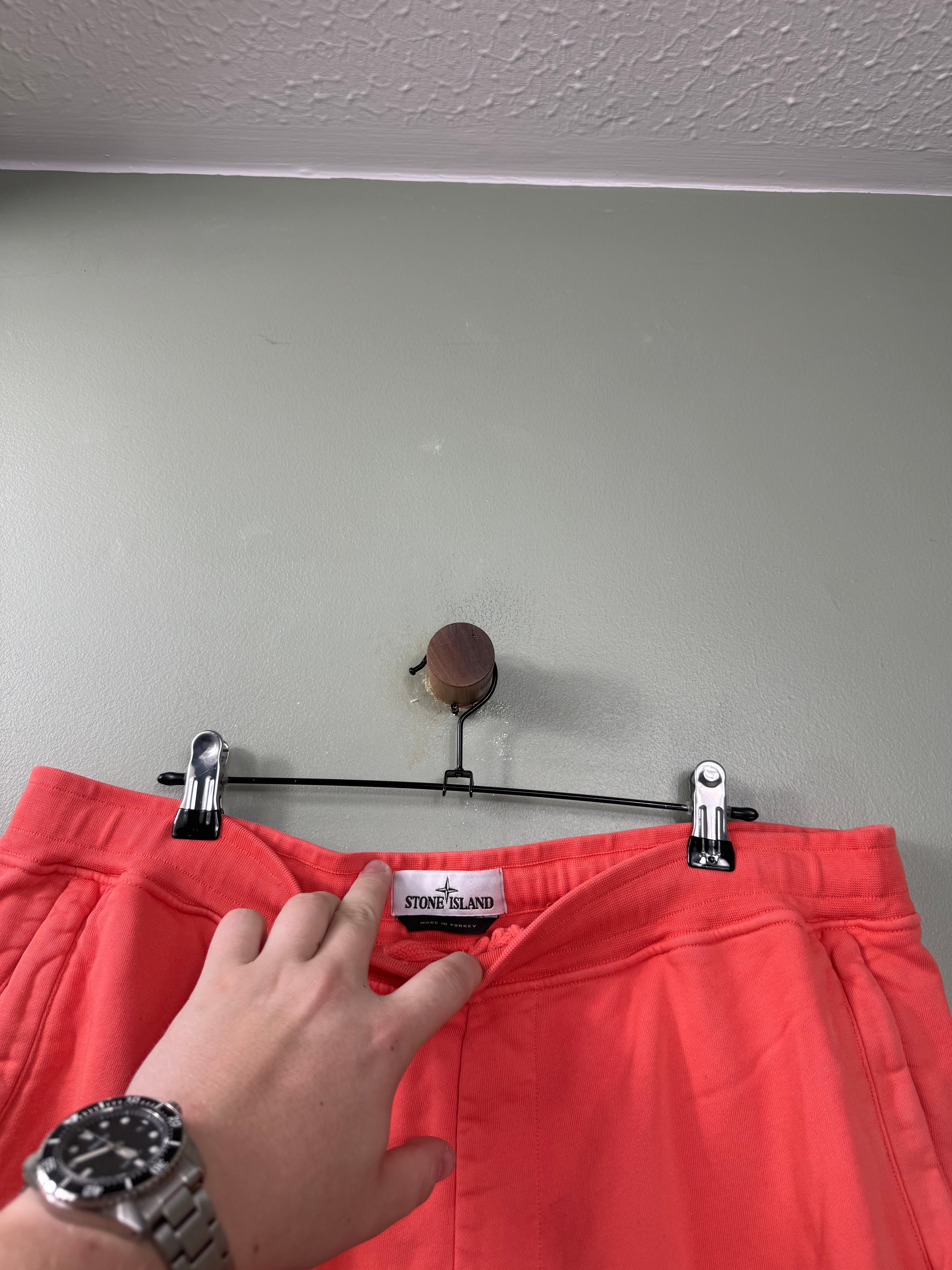 Stone Island Pink Stelina Shorts