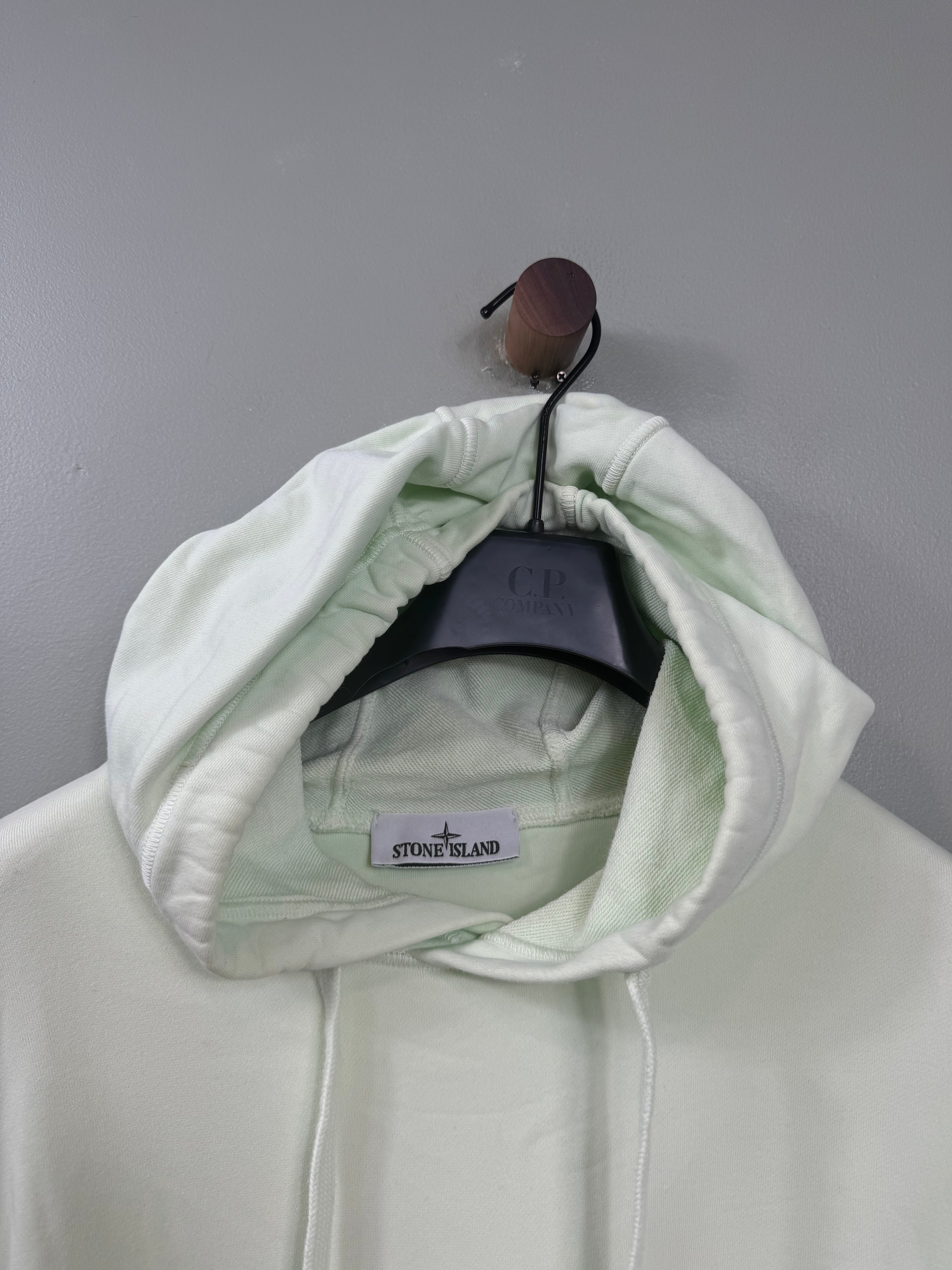 Stone Island Pastel Green Hoodie