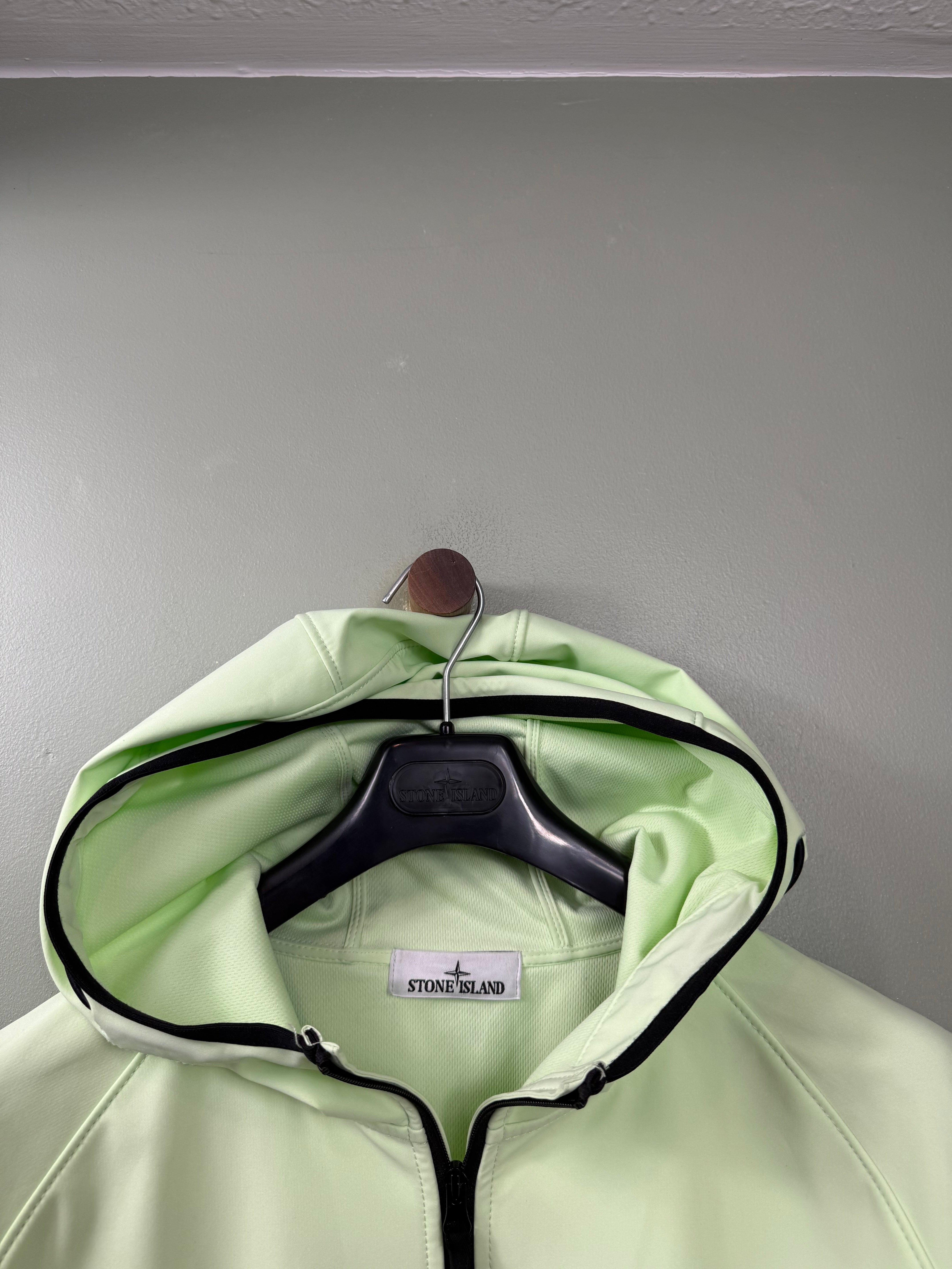 Stone Island Pastel Green Soft Shell Jacket