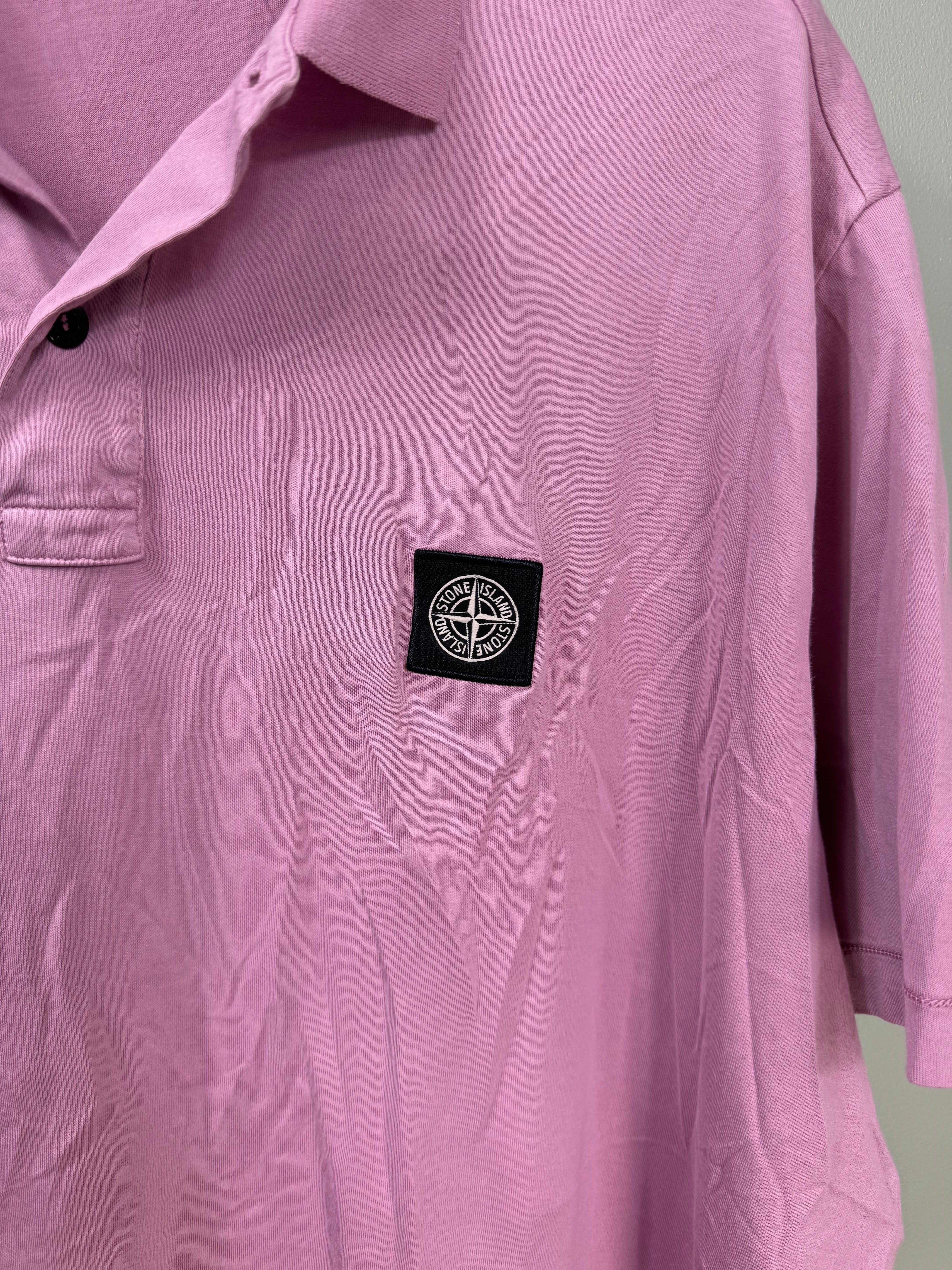 Stone Island Pink Polo
