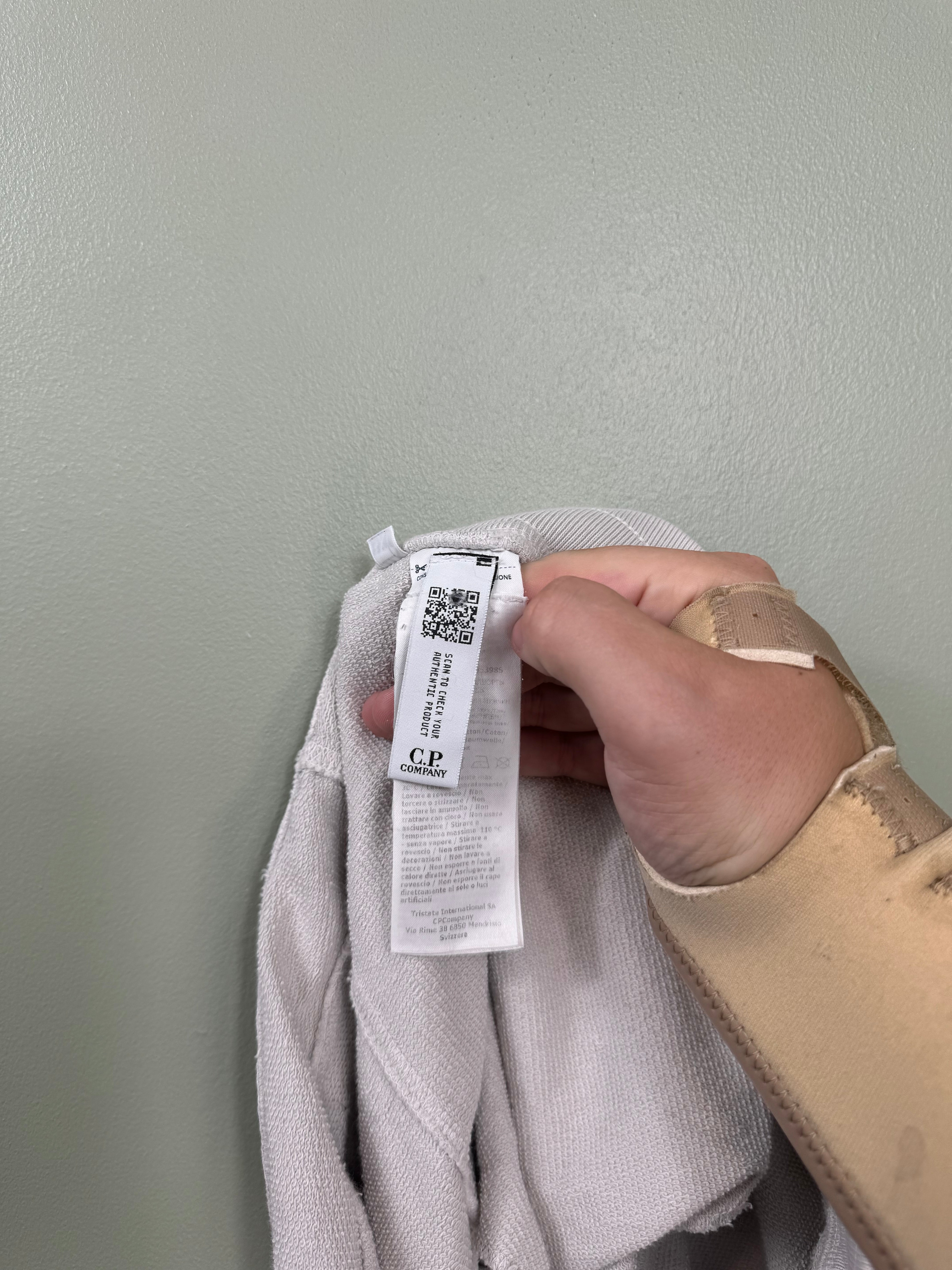 CP Company Light Grey Shorts