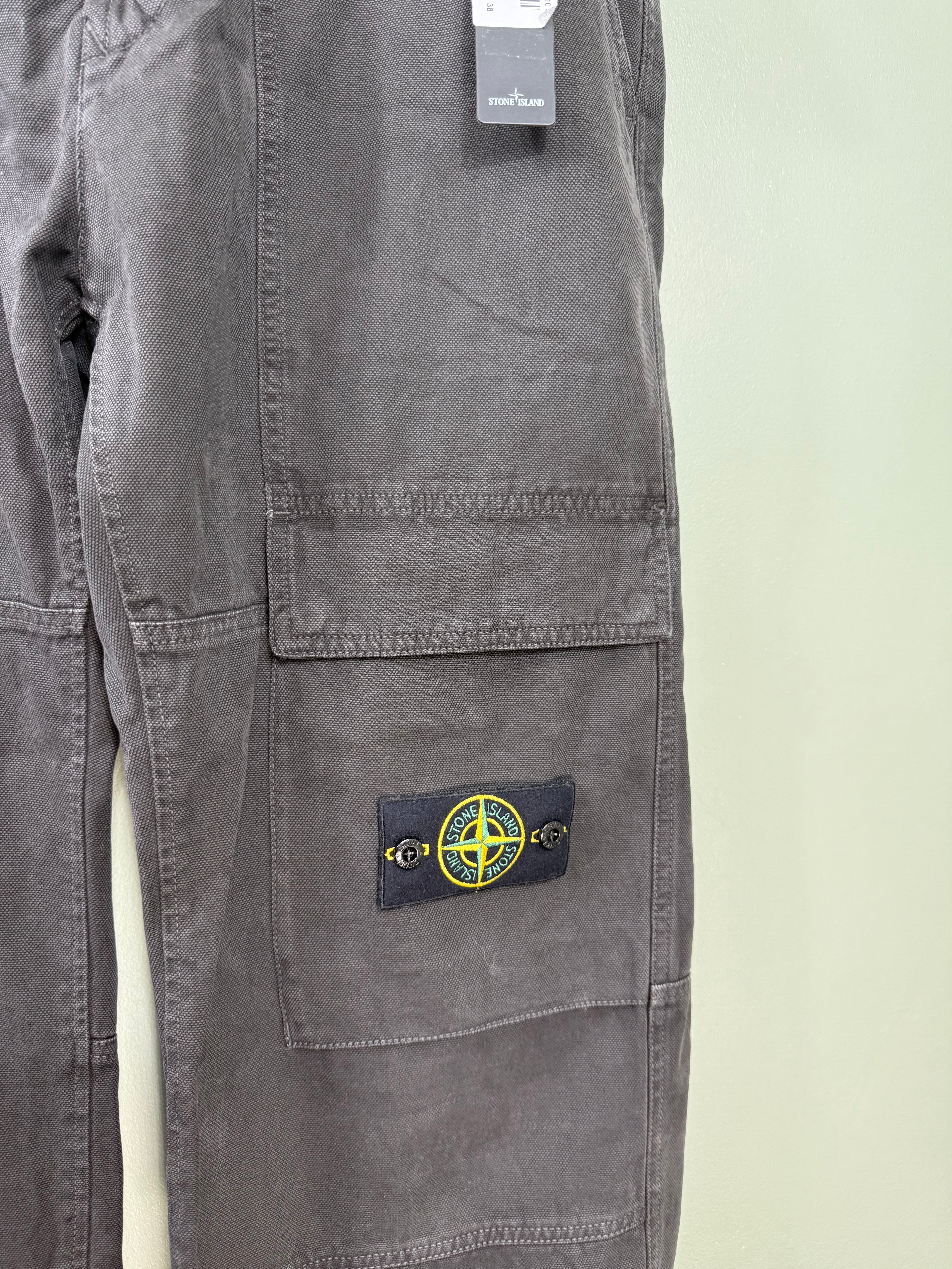 Stone Island Charcoal Grey RX Cargo Bottoms
