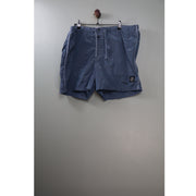 Stone Island Blue Nylon Metal Shorts