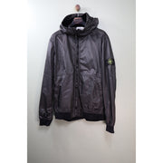 Stone Island Black Lamy Flock Jacket