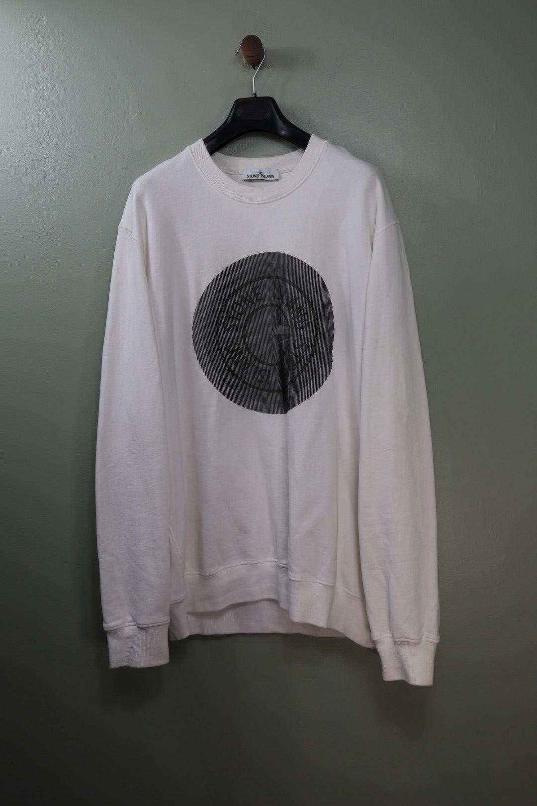 Stone Island White Jumper