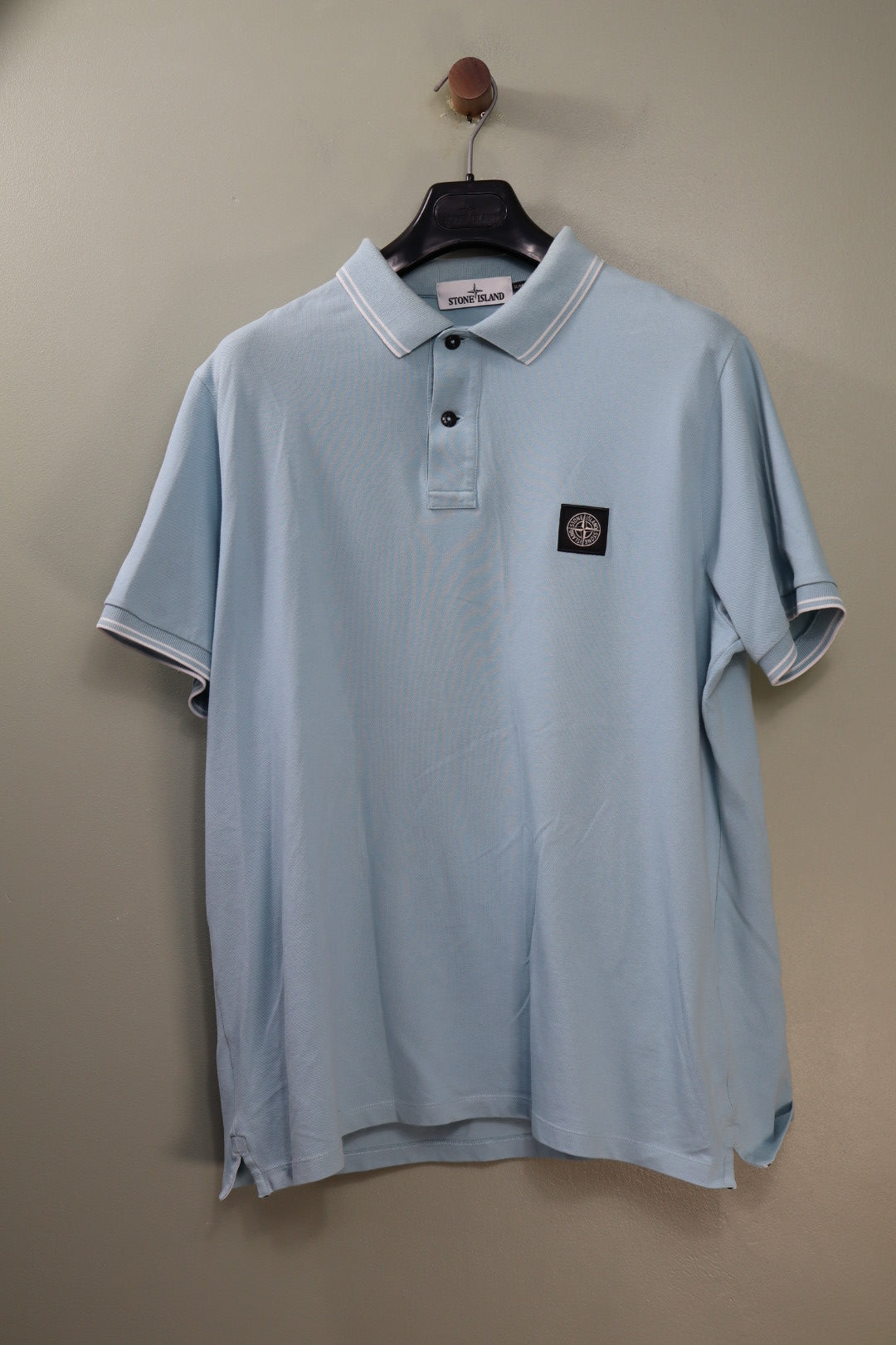 Stone Island Baby Blue SL Polo Shirt