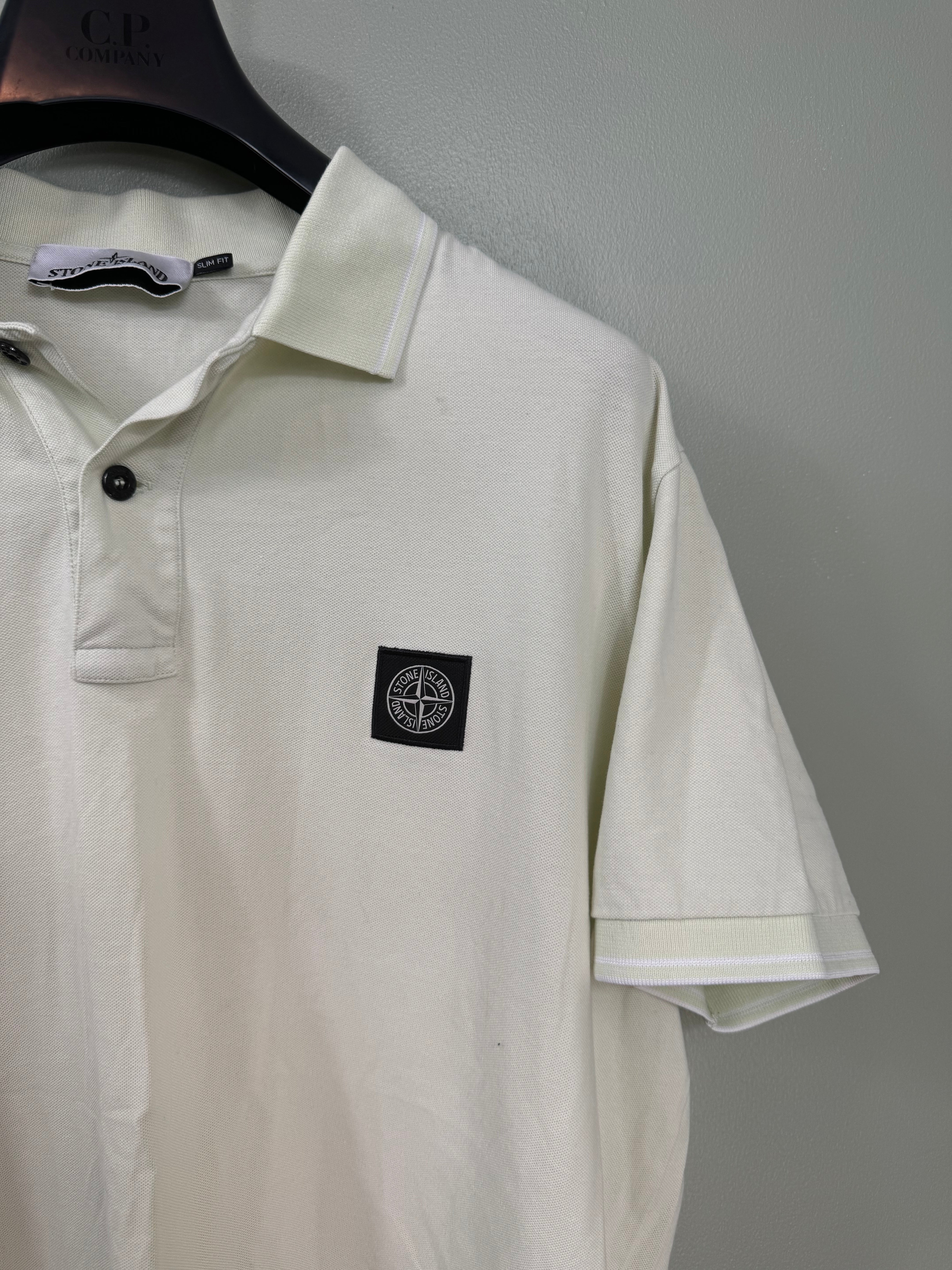 Stone Island Pastel Green Polo