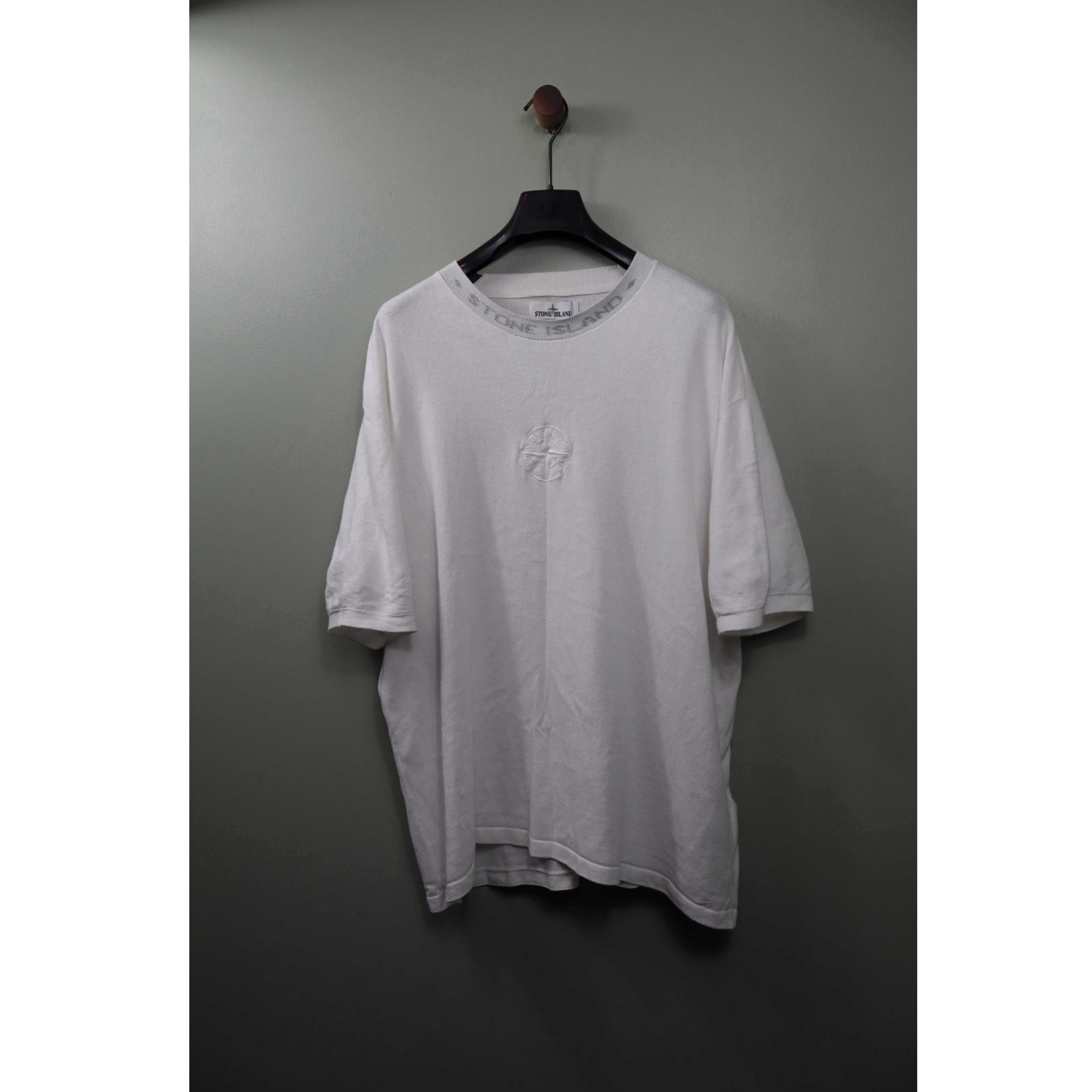 Stone Island White Tee