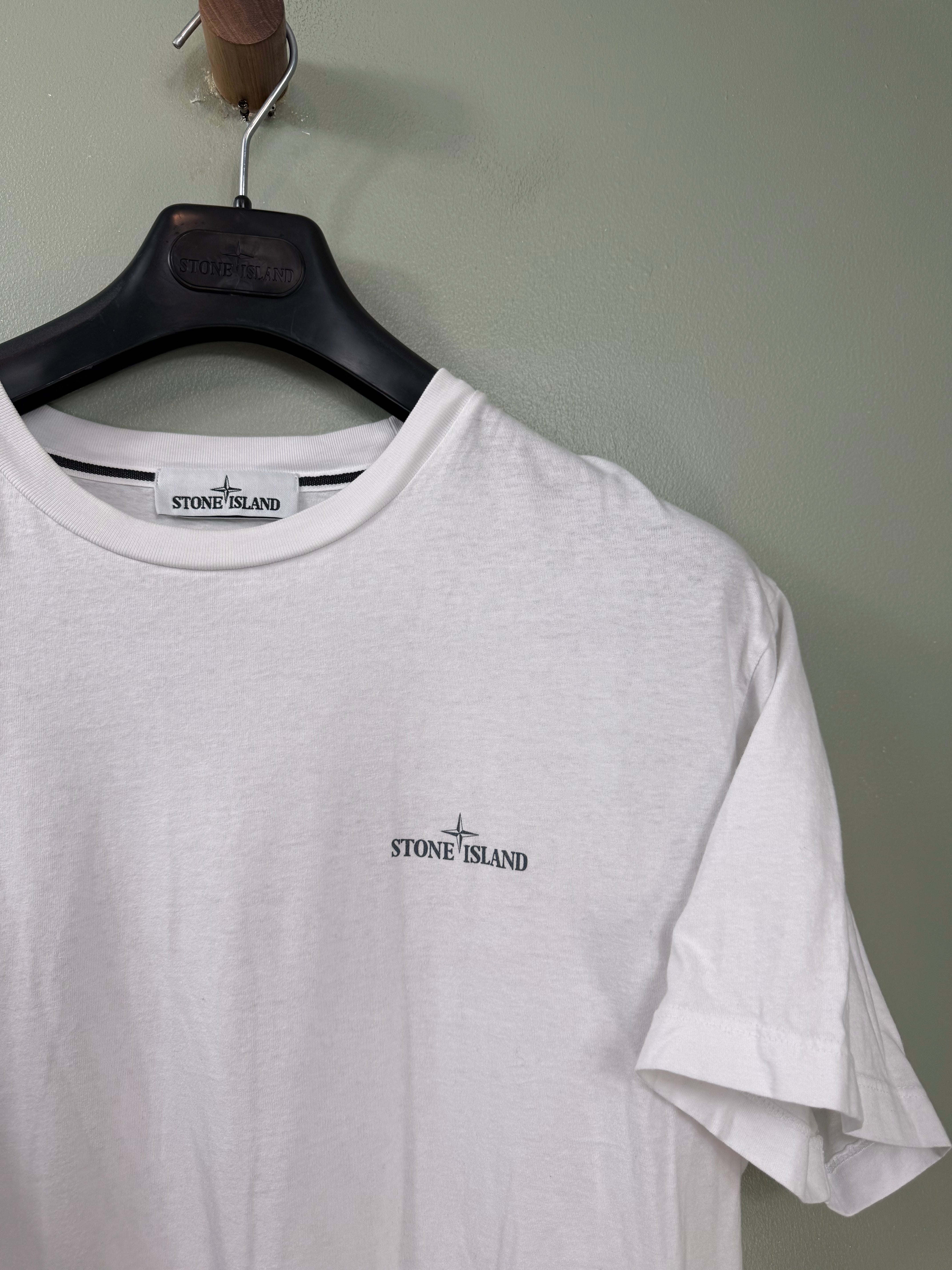 Stone Island White T-Shirt