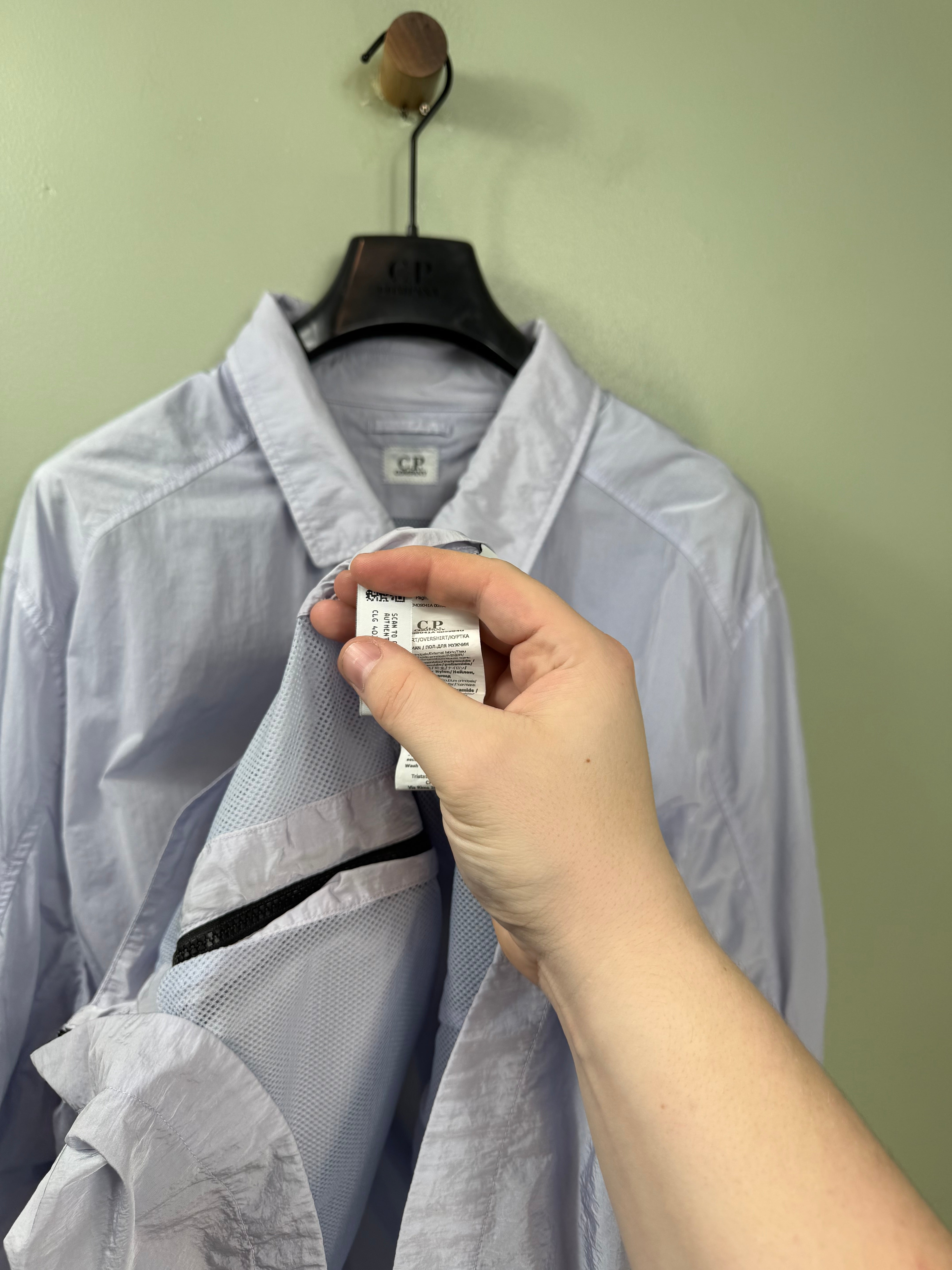 C.P. Company Lavender Chrome Overshirt