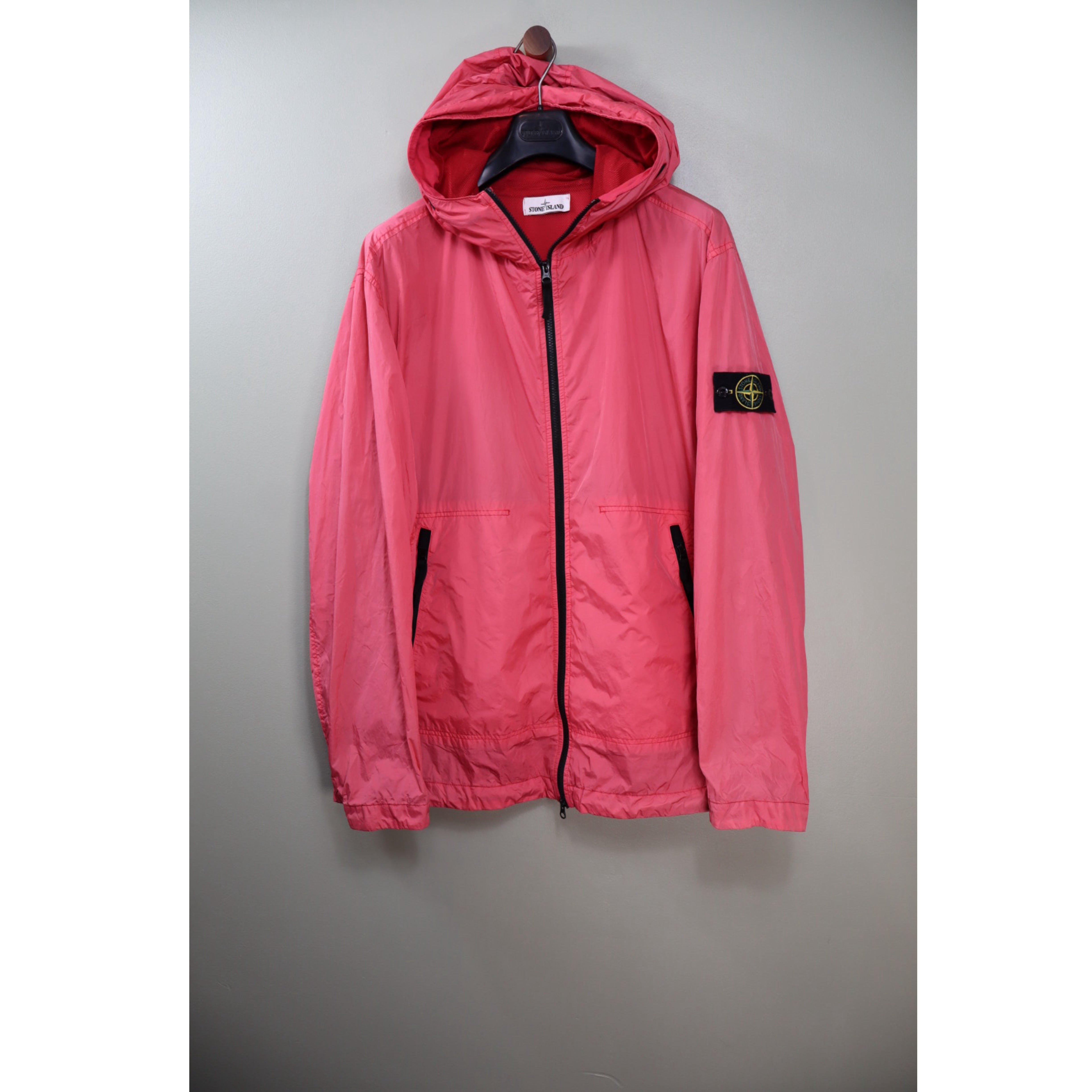 Stone Island Pink Crinkle Reps Jacket