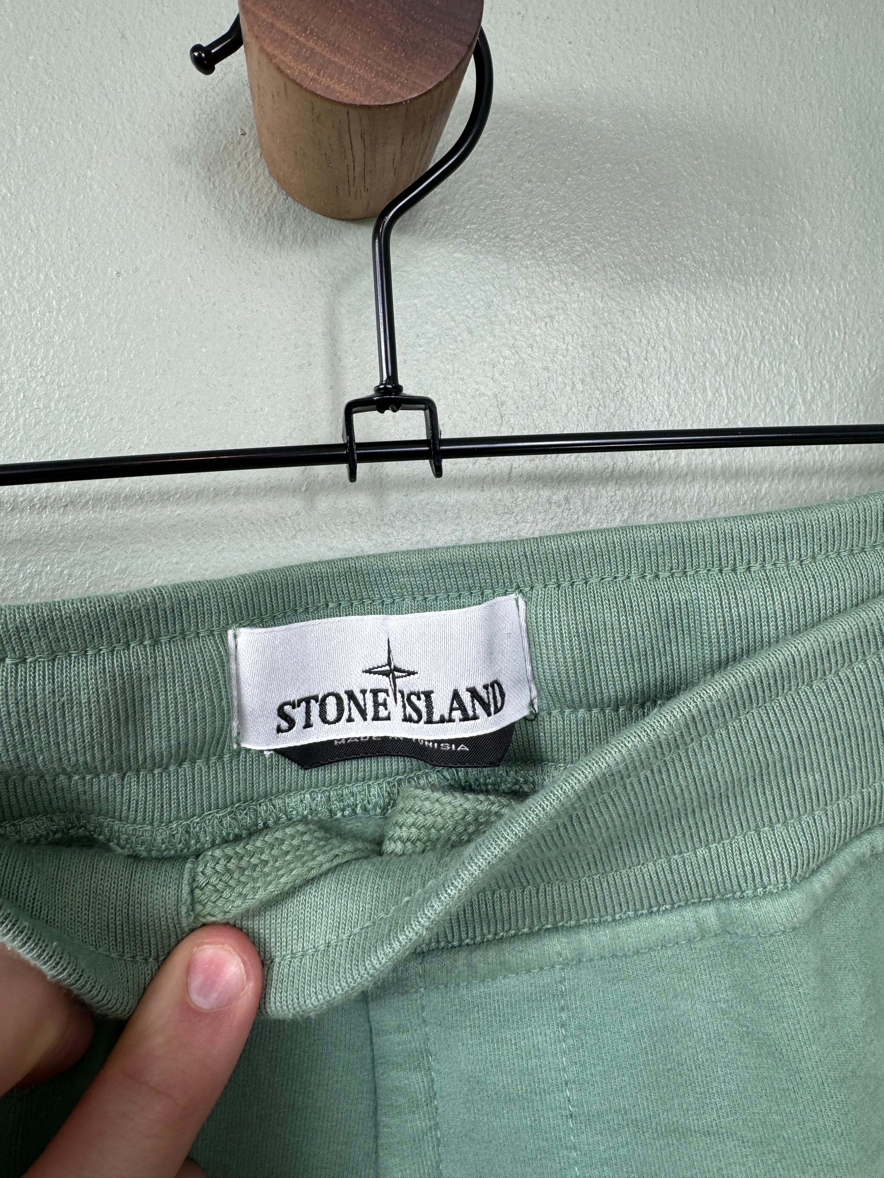 Stone Island Pastel Green Joggers