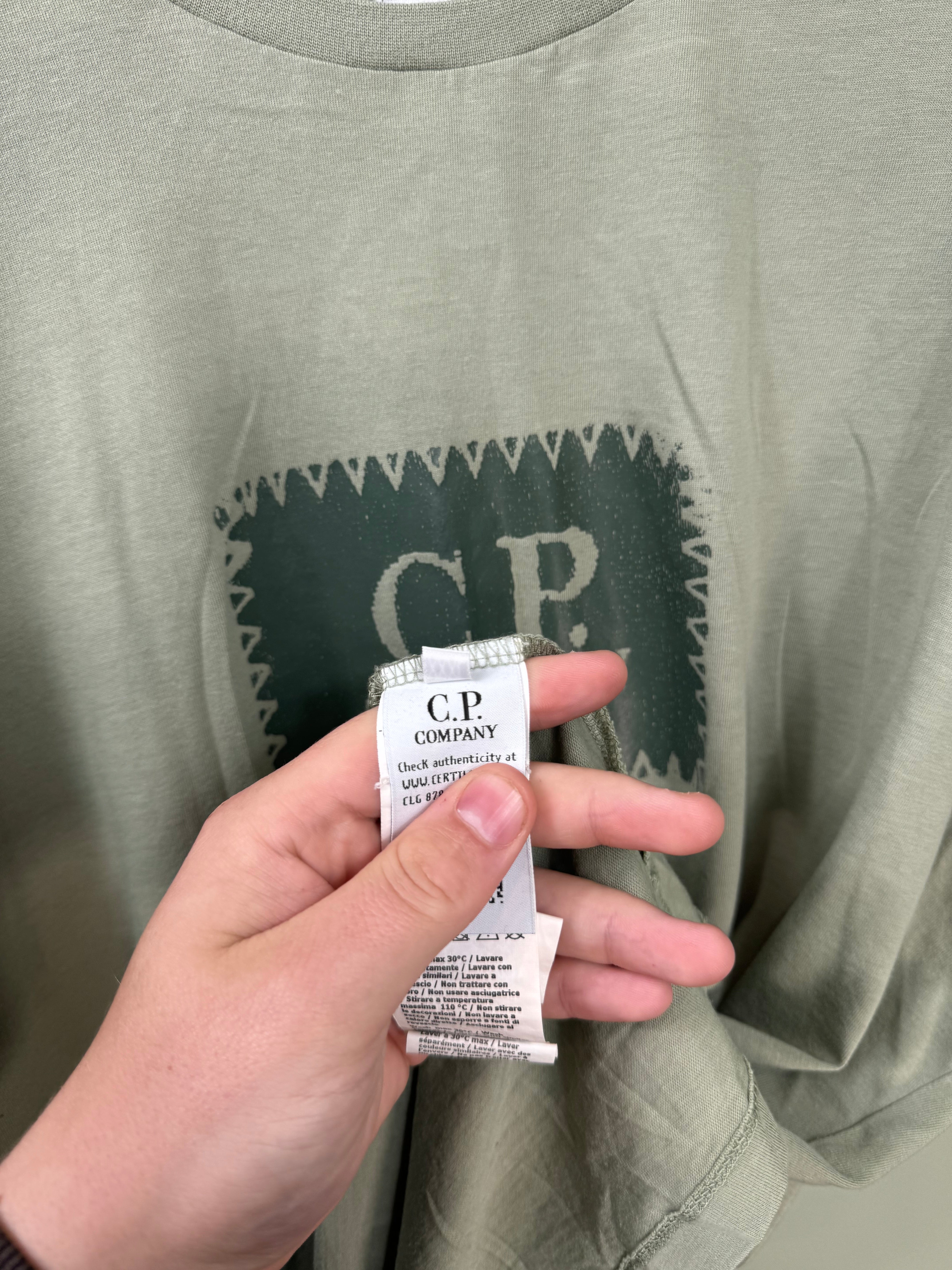 CP Company Khaki Tee