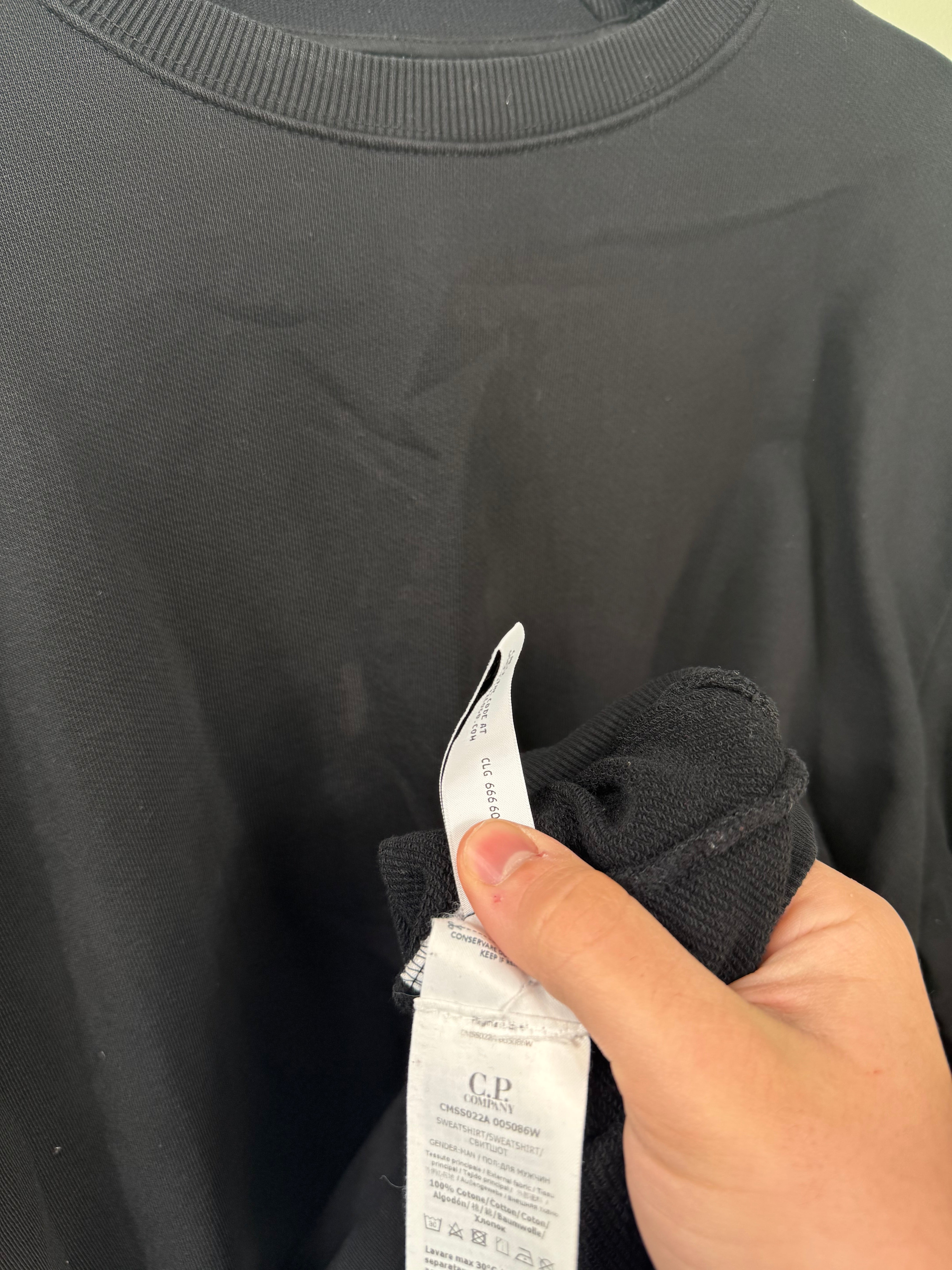 C.P. Company Black Jumper