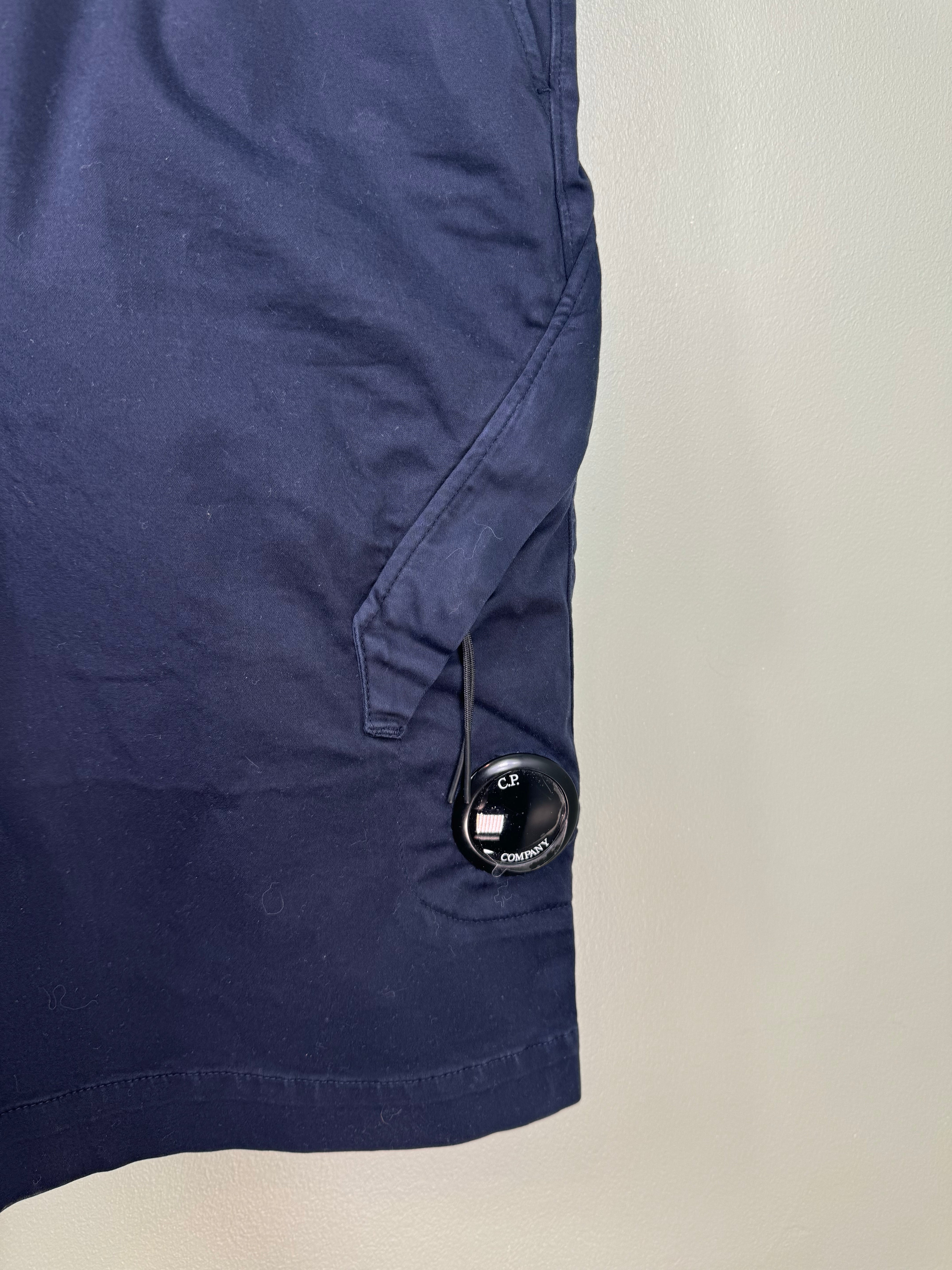 CP Company Navy Cargo Shorts