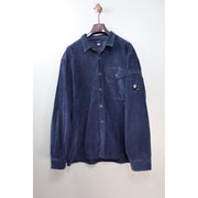 C.P. Company Navy Needle Cord Overshirt