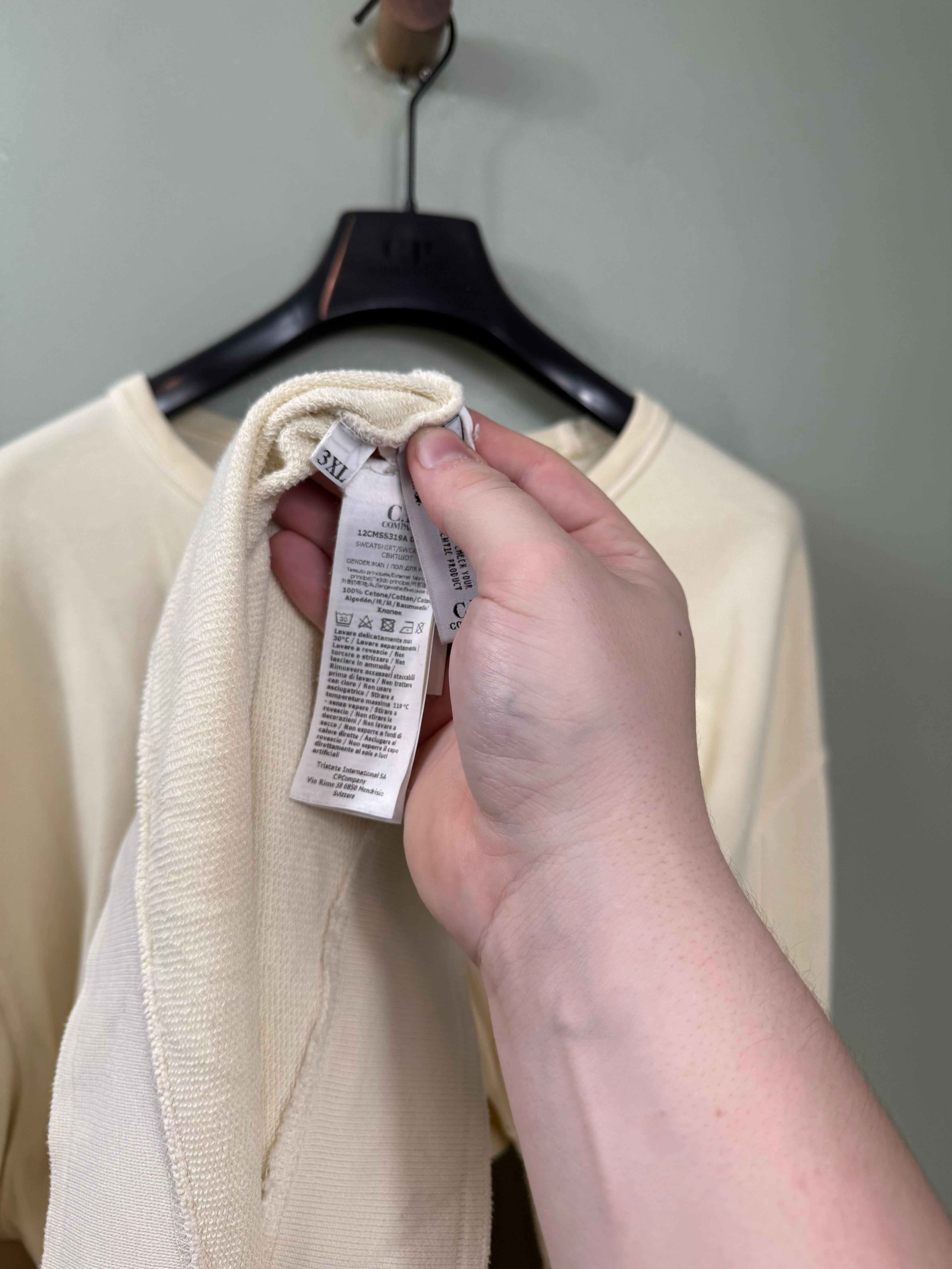 C.P. Company Yellow Jumper