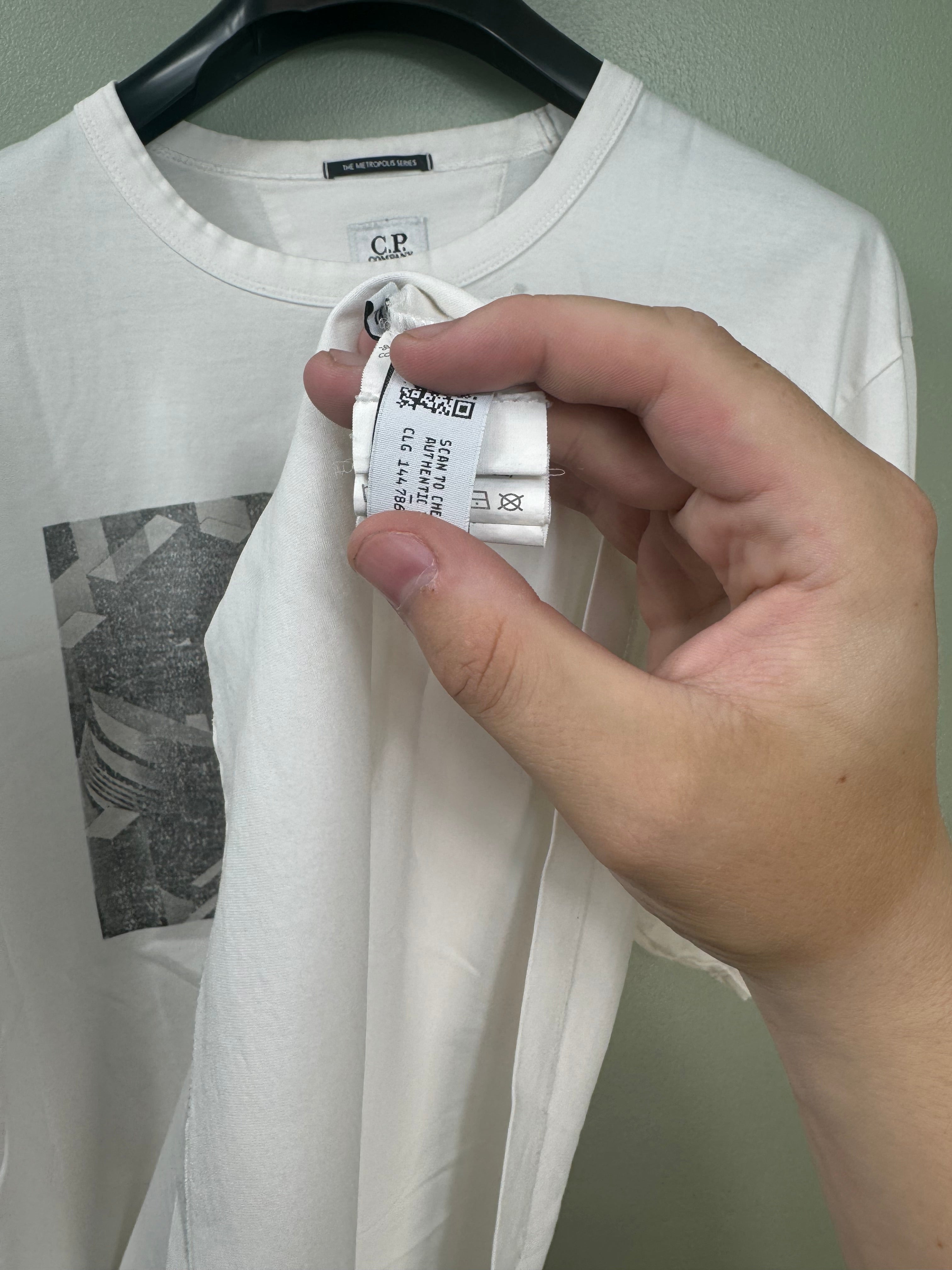 C.P. Company White Metropolis T-Shirt