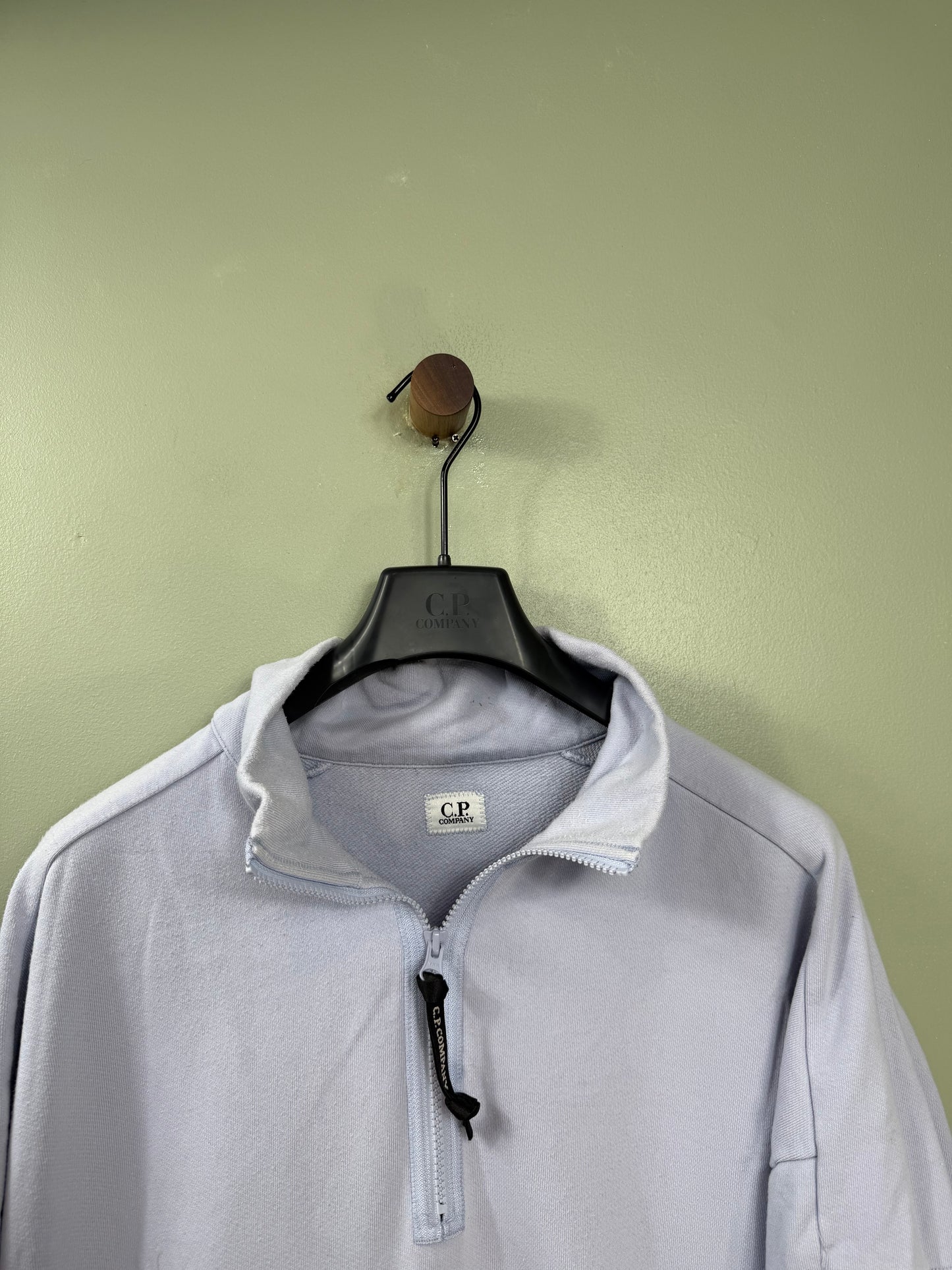 C.P. Company Purple 1/4 Zip Jumper