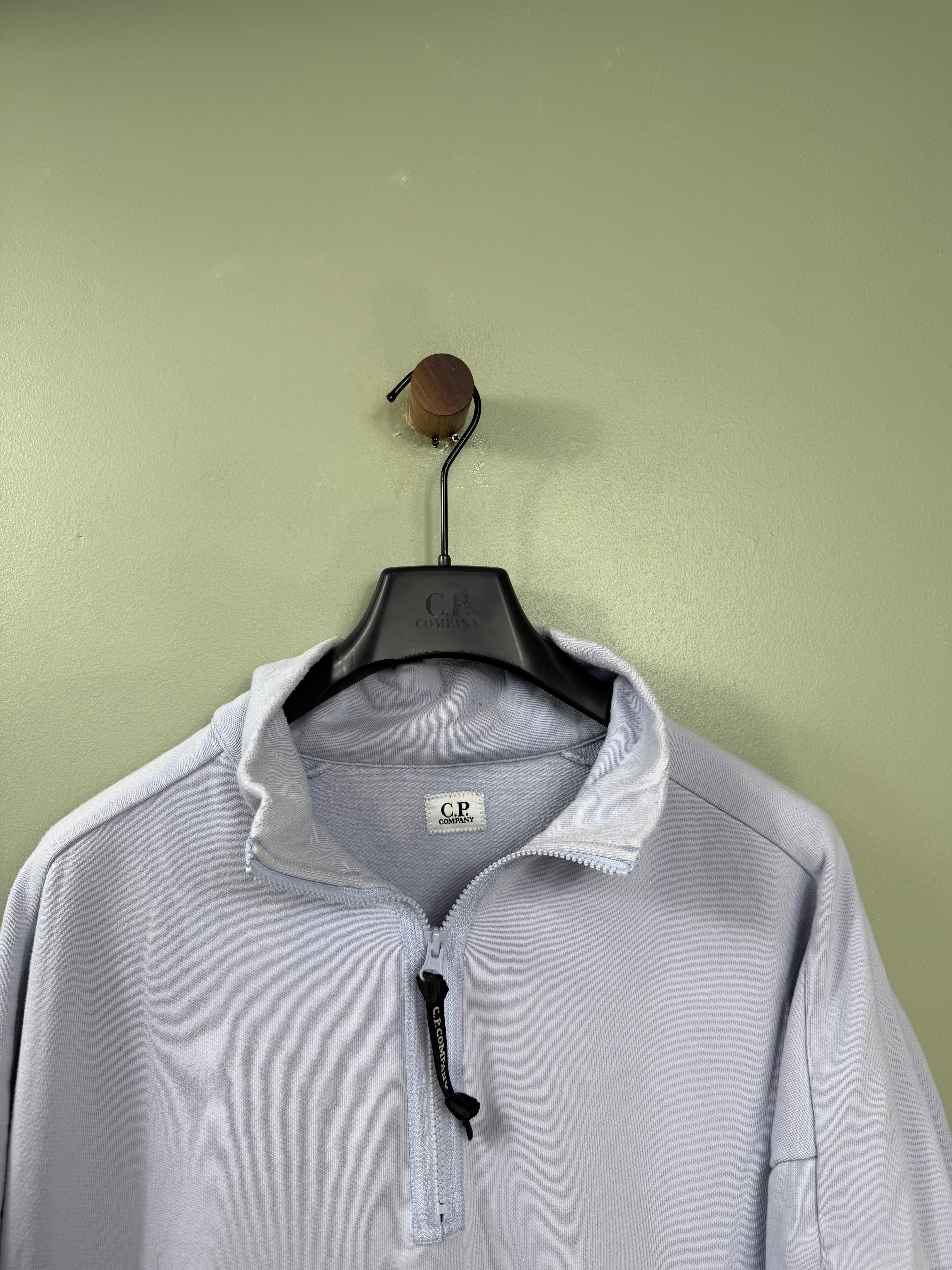 C.P. Company Purple 1/4 Zip Jumper