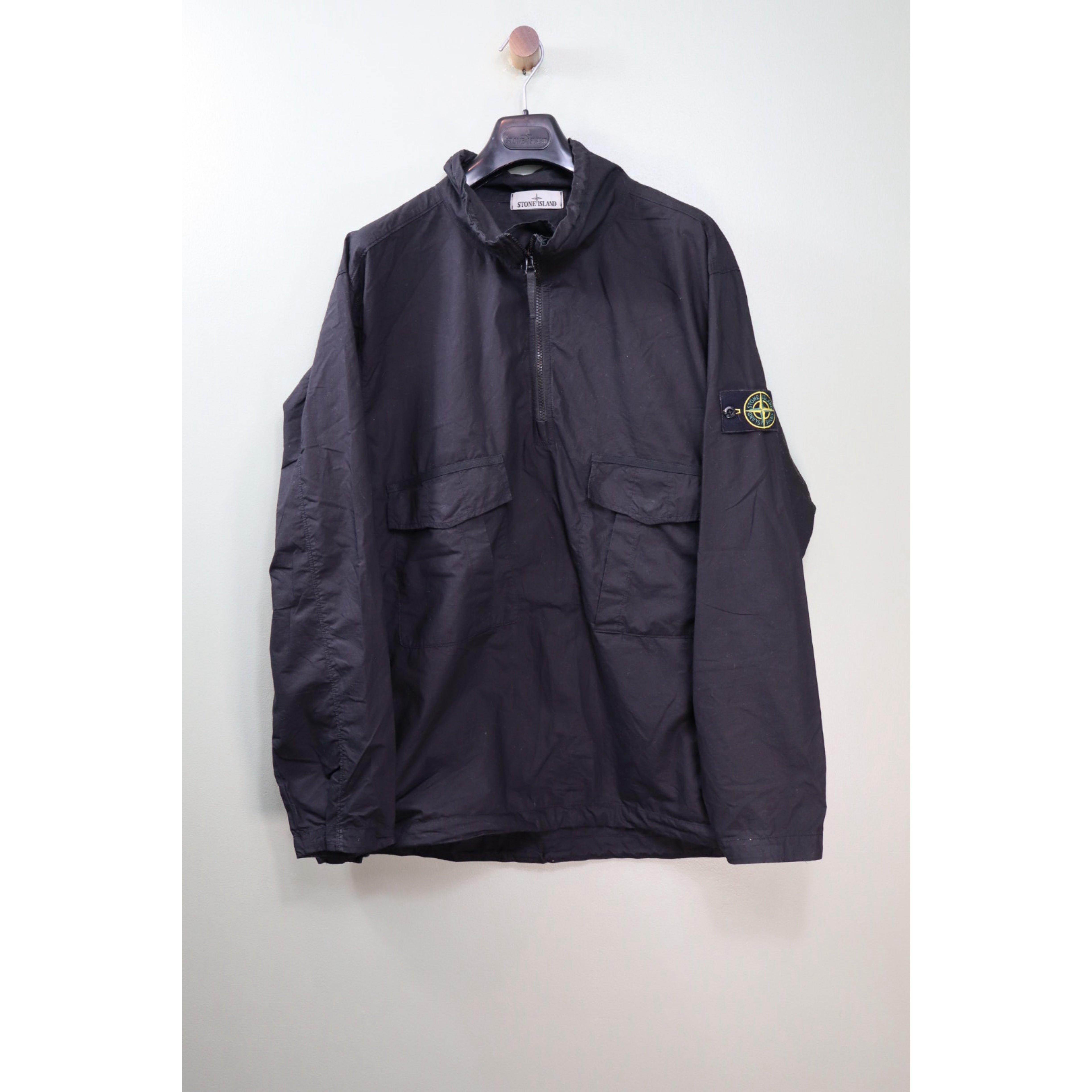 Stone Island Black Smock Overshirt