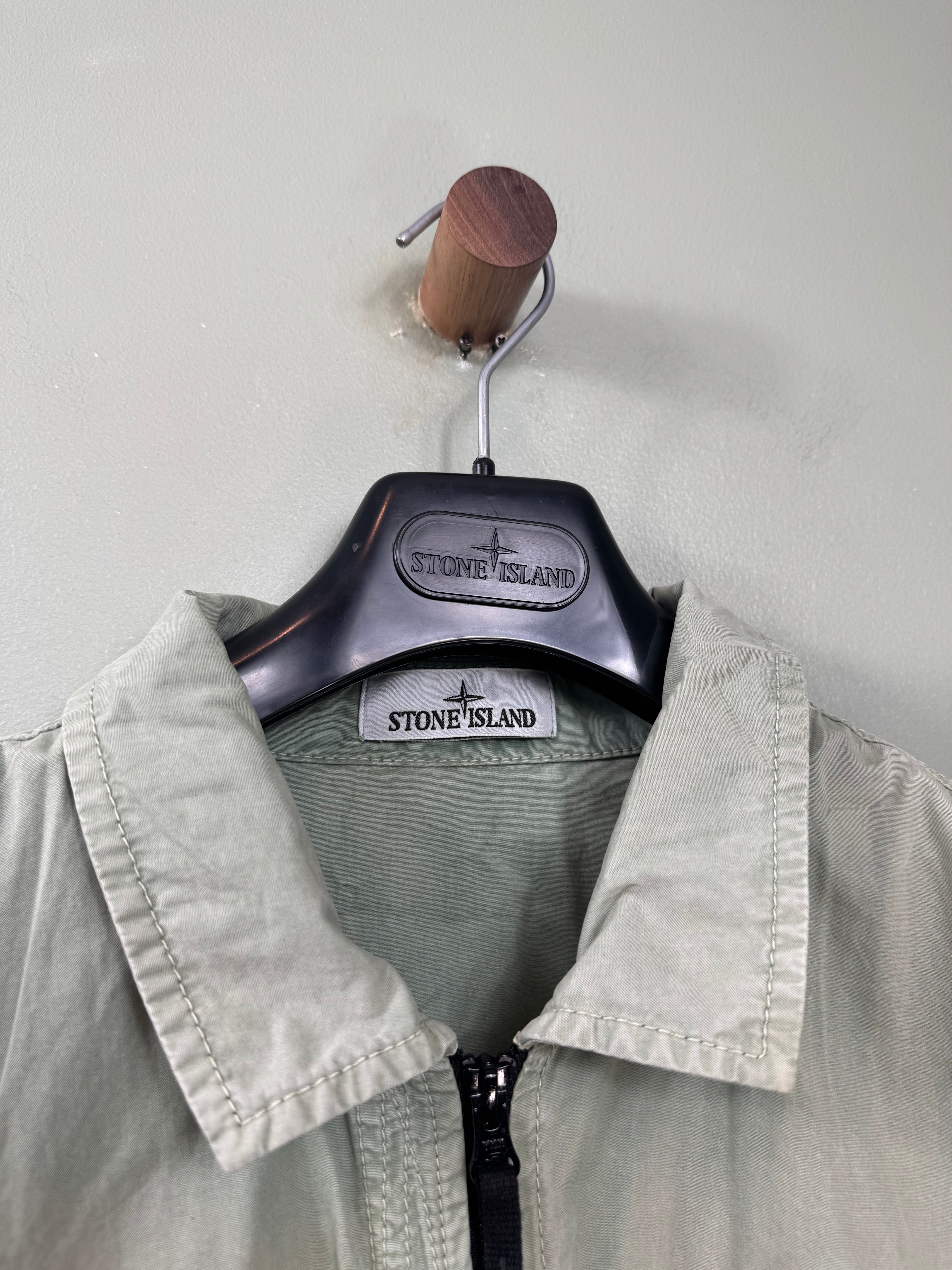 Stone Island Sage Green Overshirt