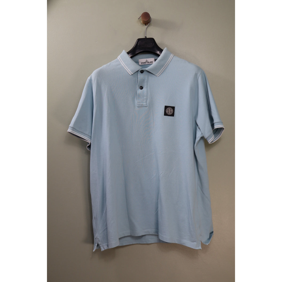 Stone Island Baby Blue SL Polo Shirt
