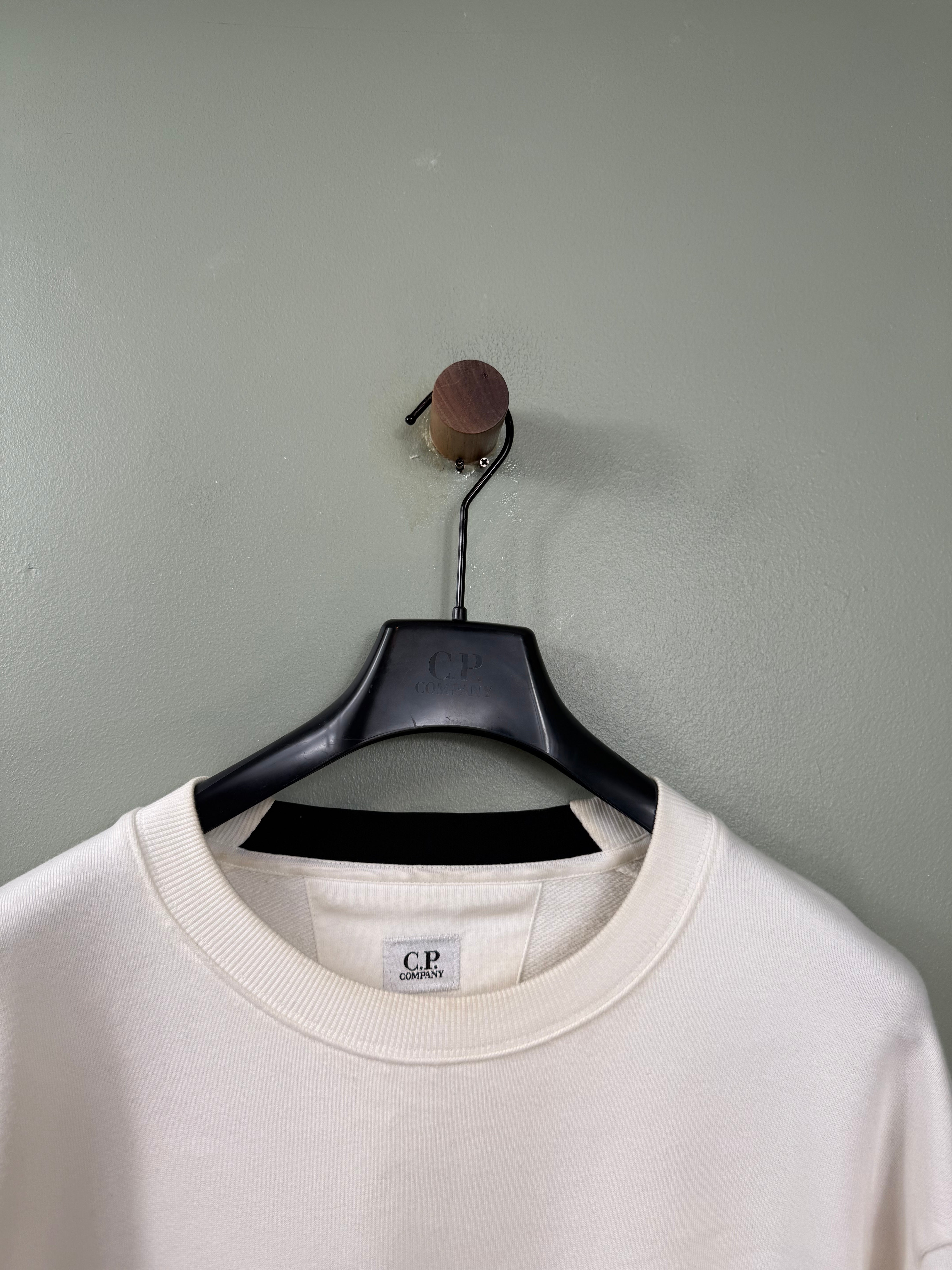 C.P. Company Off White Jumper