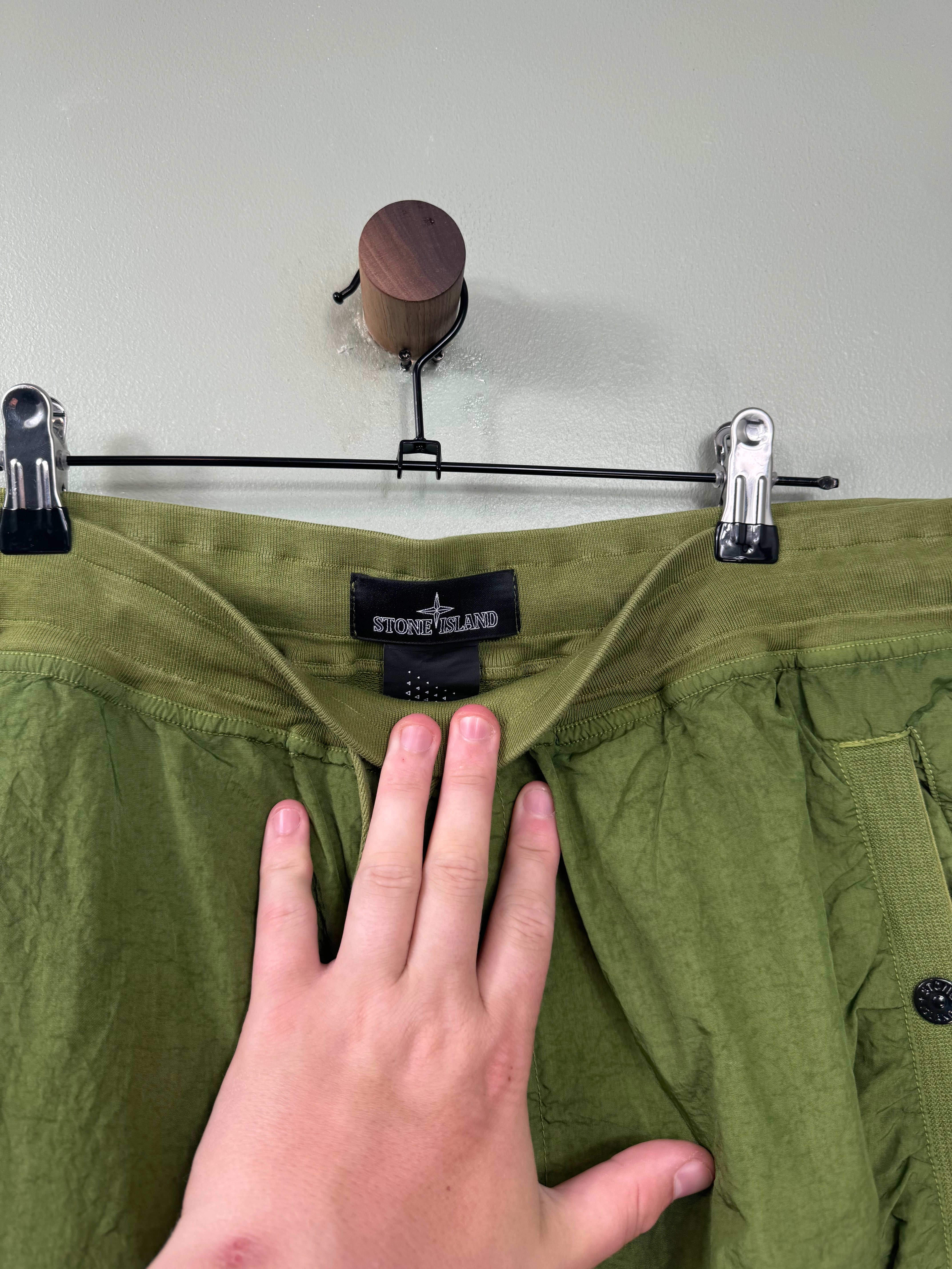 Stone Island Khaki Shadow Project Shorts