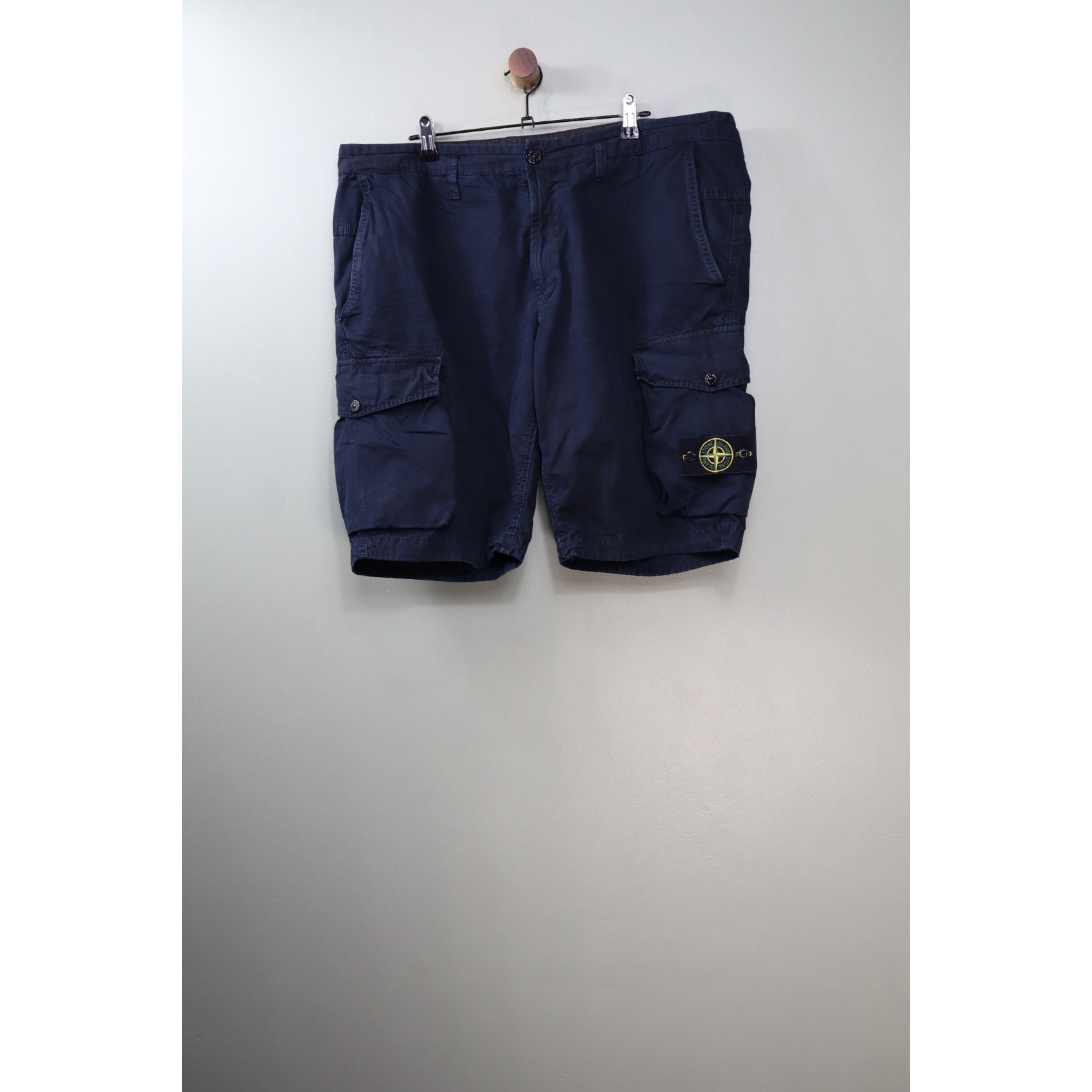 Stone Island Navy SL Cargo Shorts