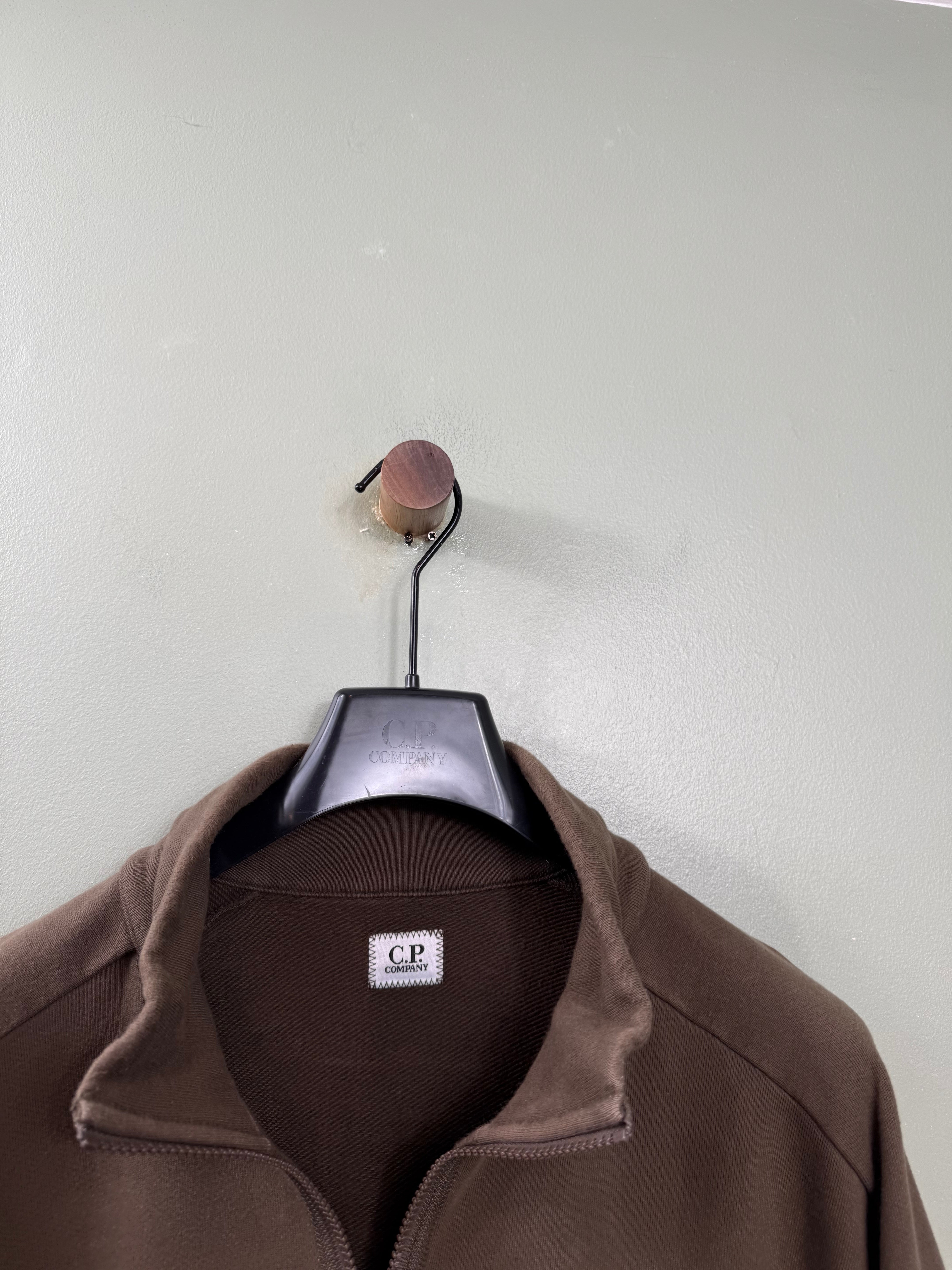 C.P. Company Khaki 1/4 Zip Jumper