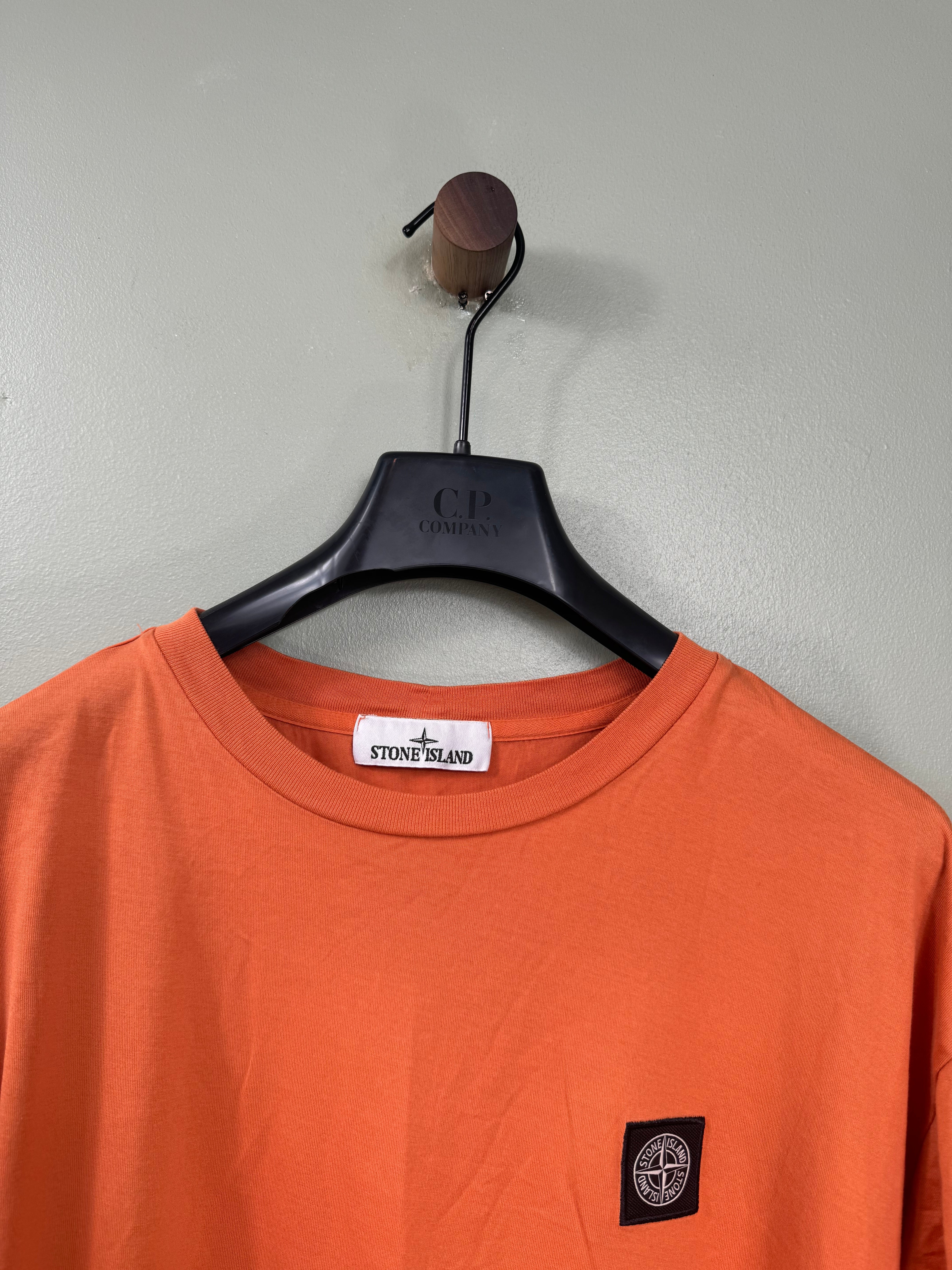 Stone Island Orange Tee