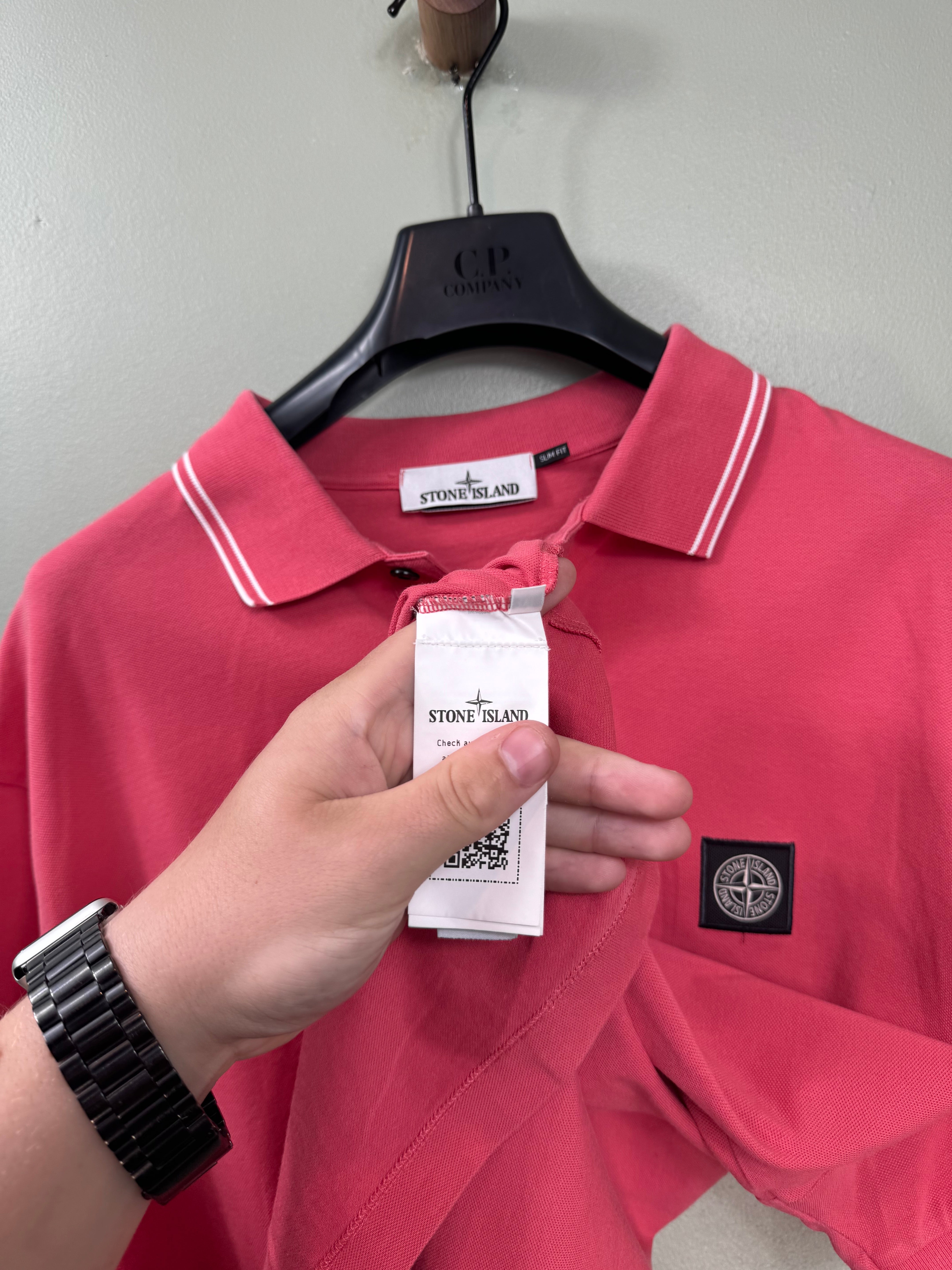 Stone Island Pink Polo