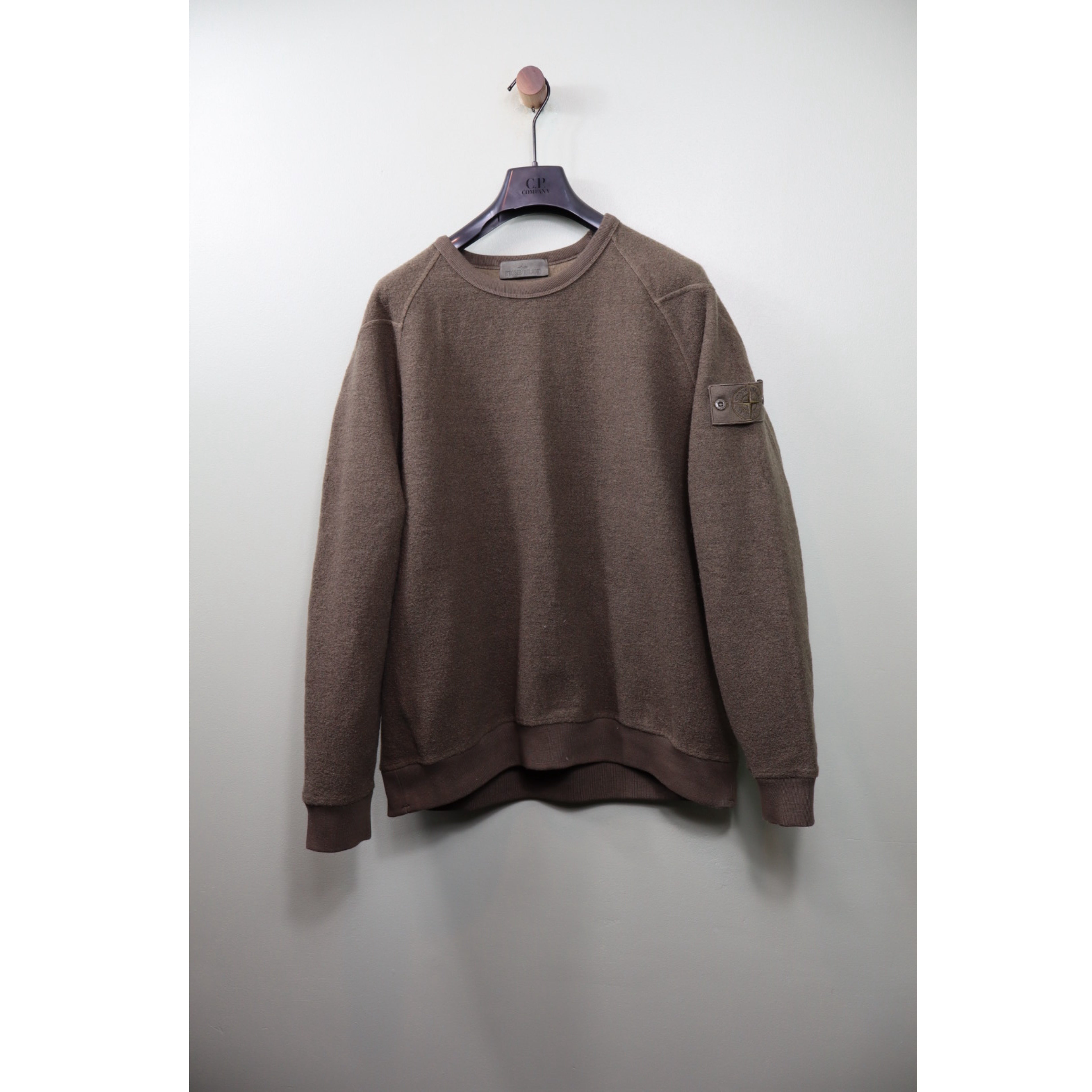 Stone Island Khaki Ghost Knit Jumper