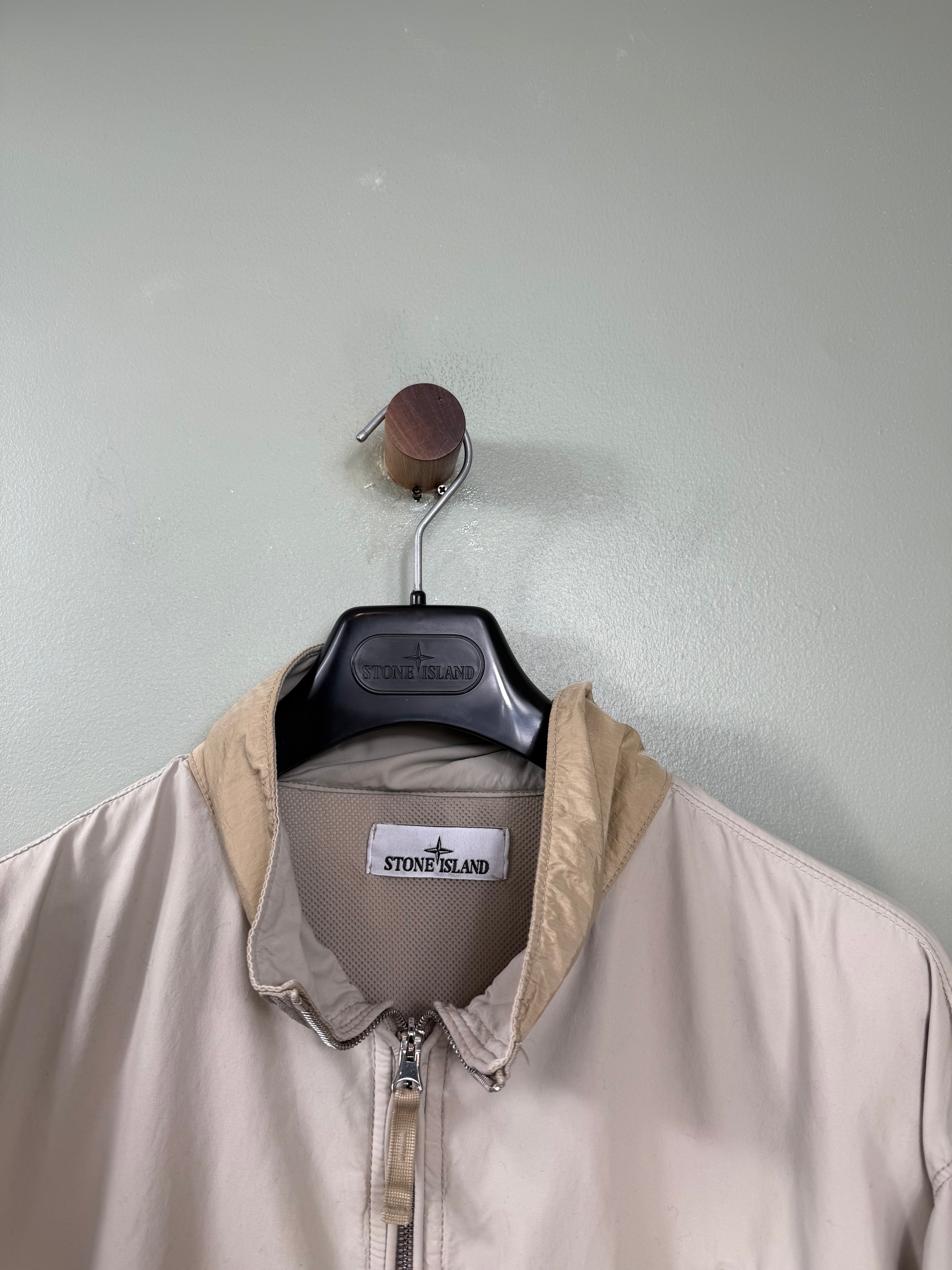 Stone Island Beige Embroidered Jacket