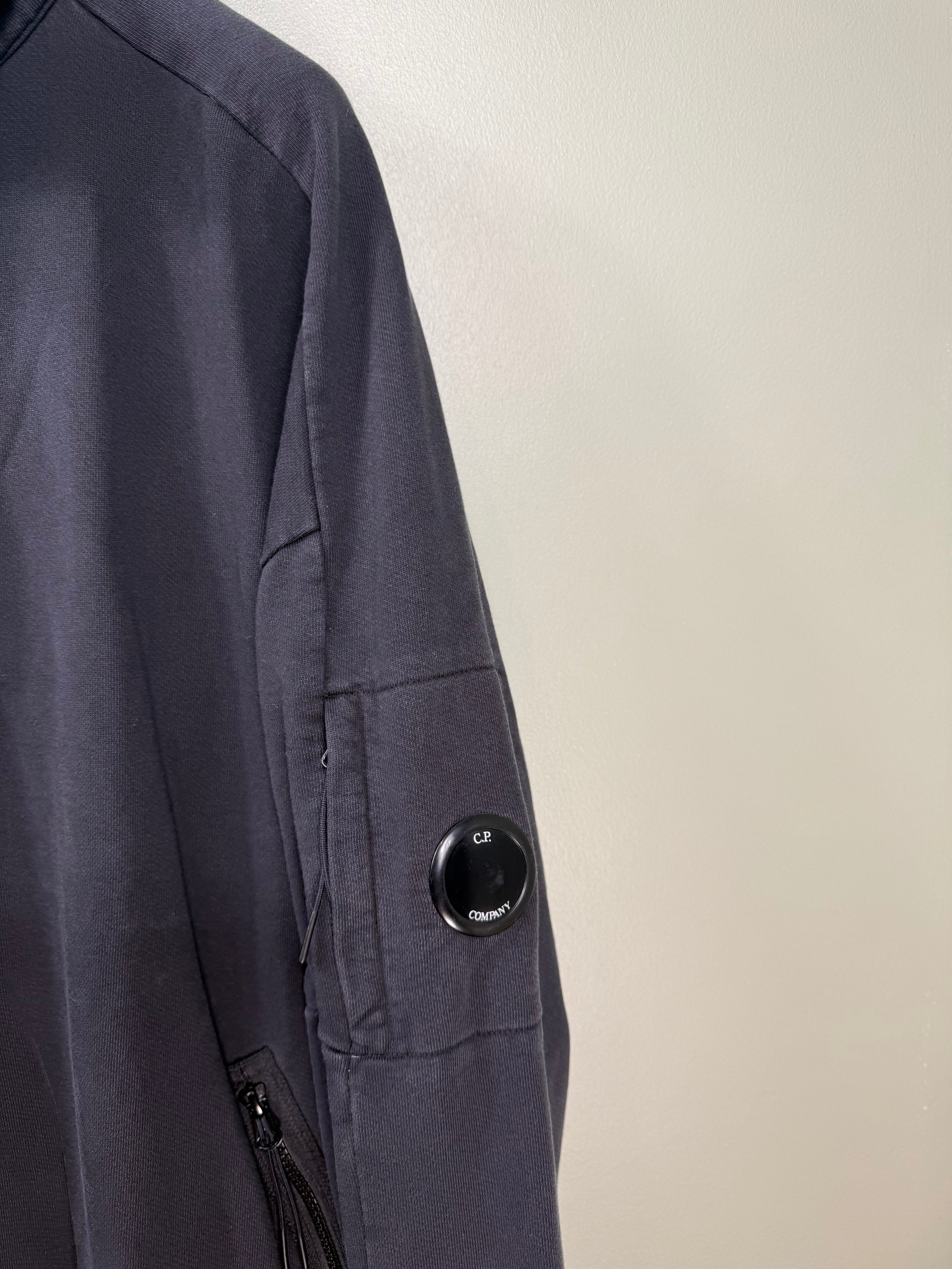 C.P. Company Black 1/4 Zip Jumper