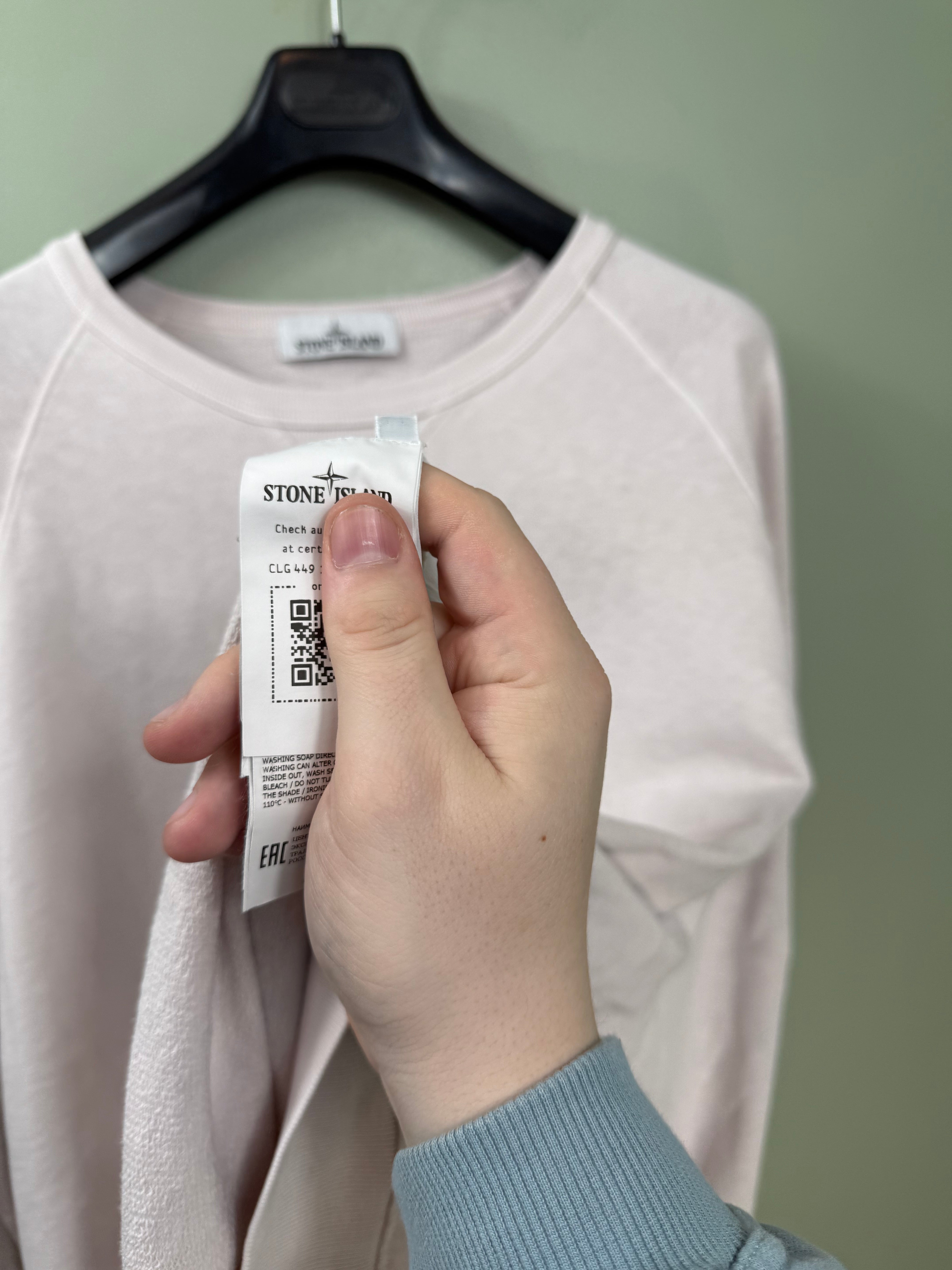 Stone Island Light Pink Jumper