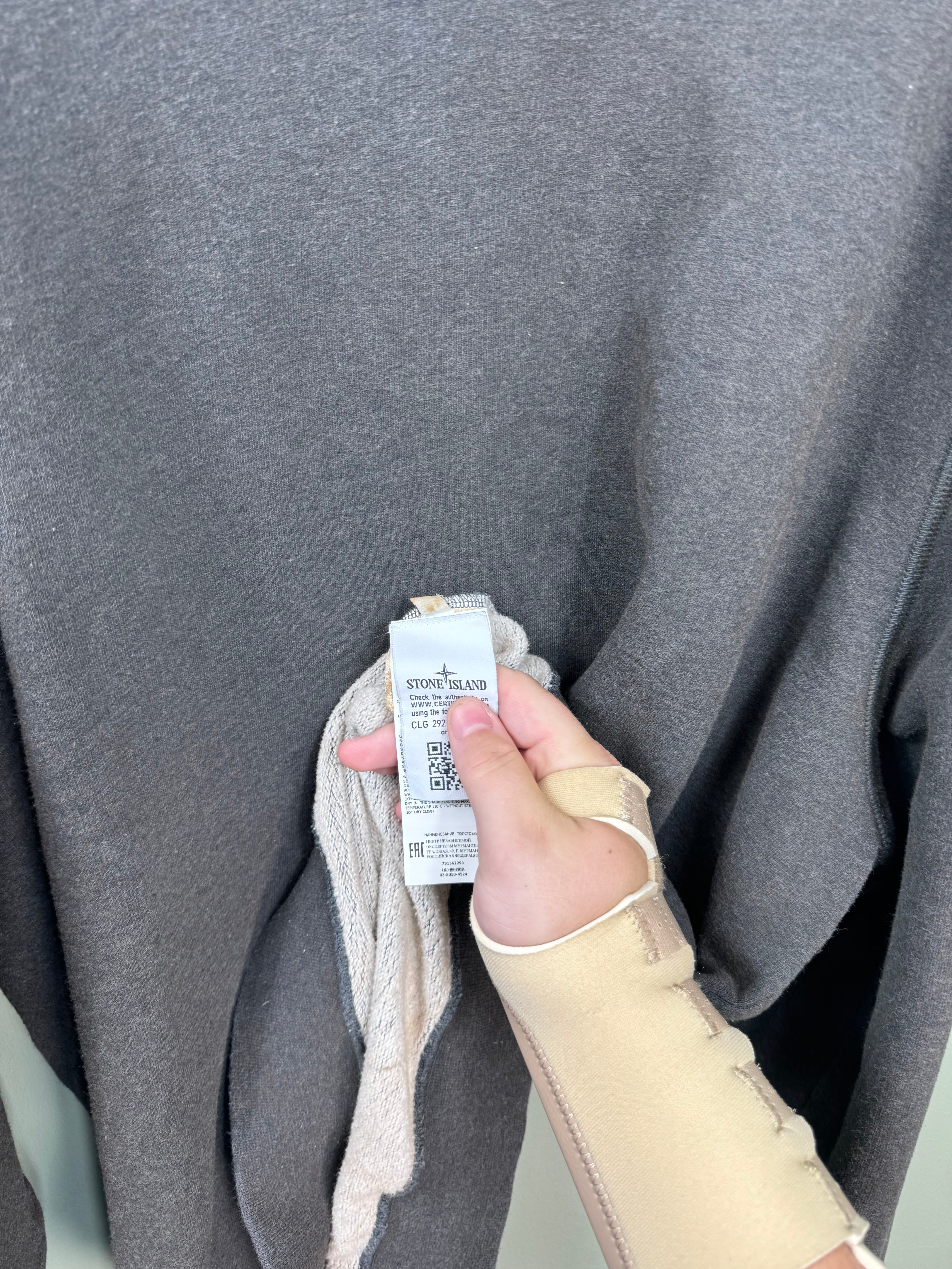 Stone Island Grey Dust Jumper