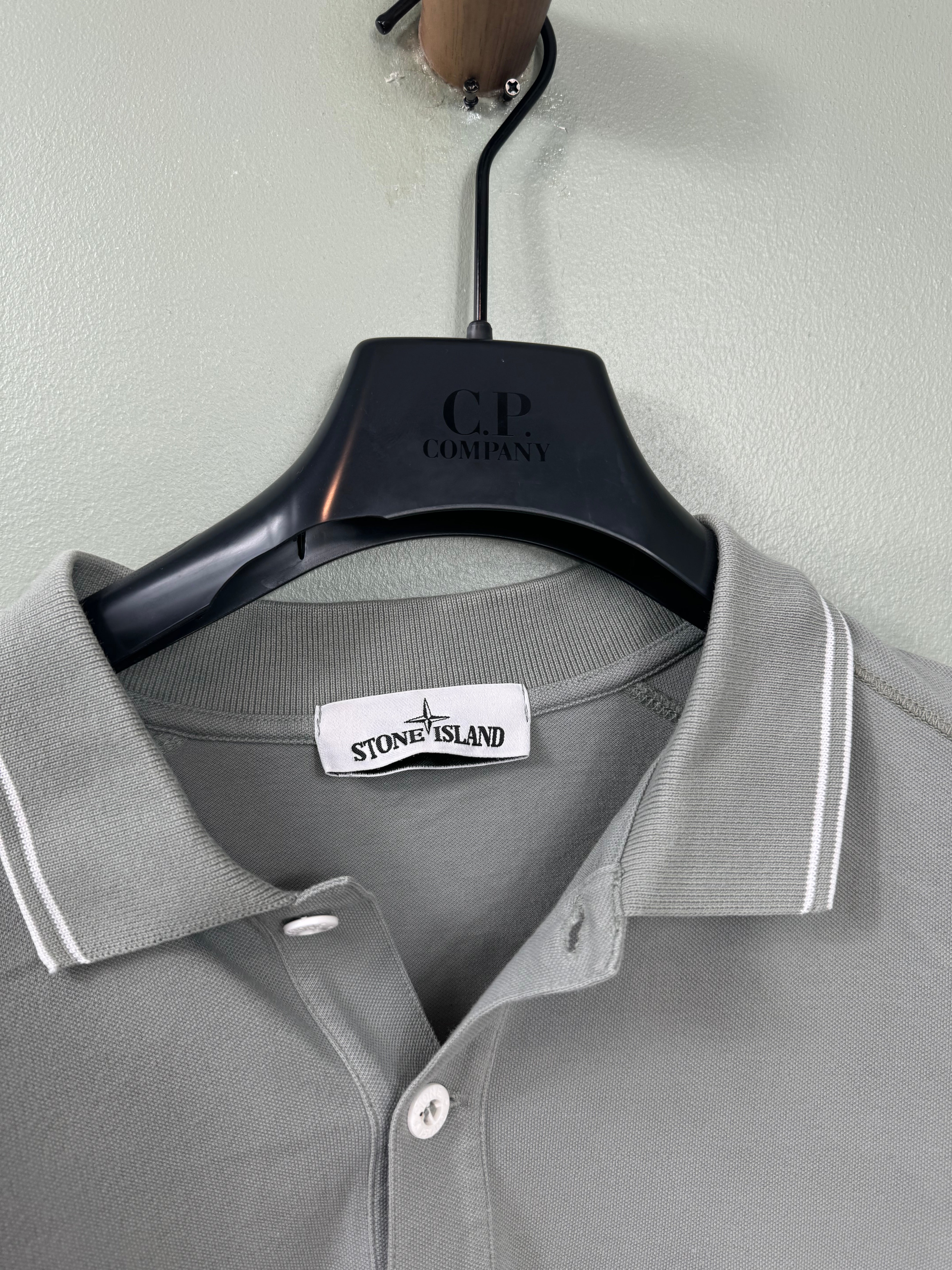 Stone Island Grey Polo