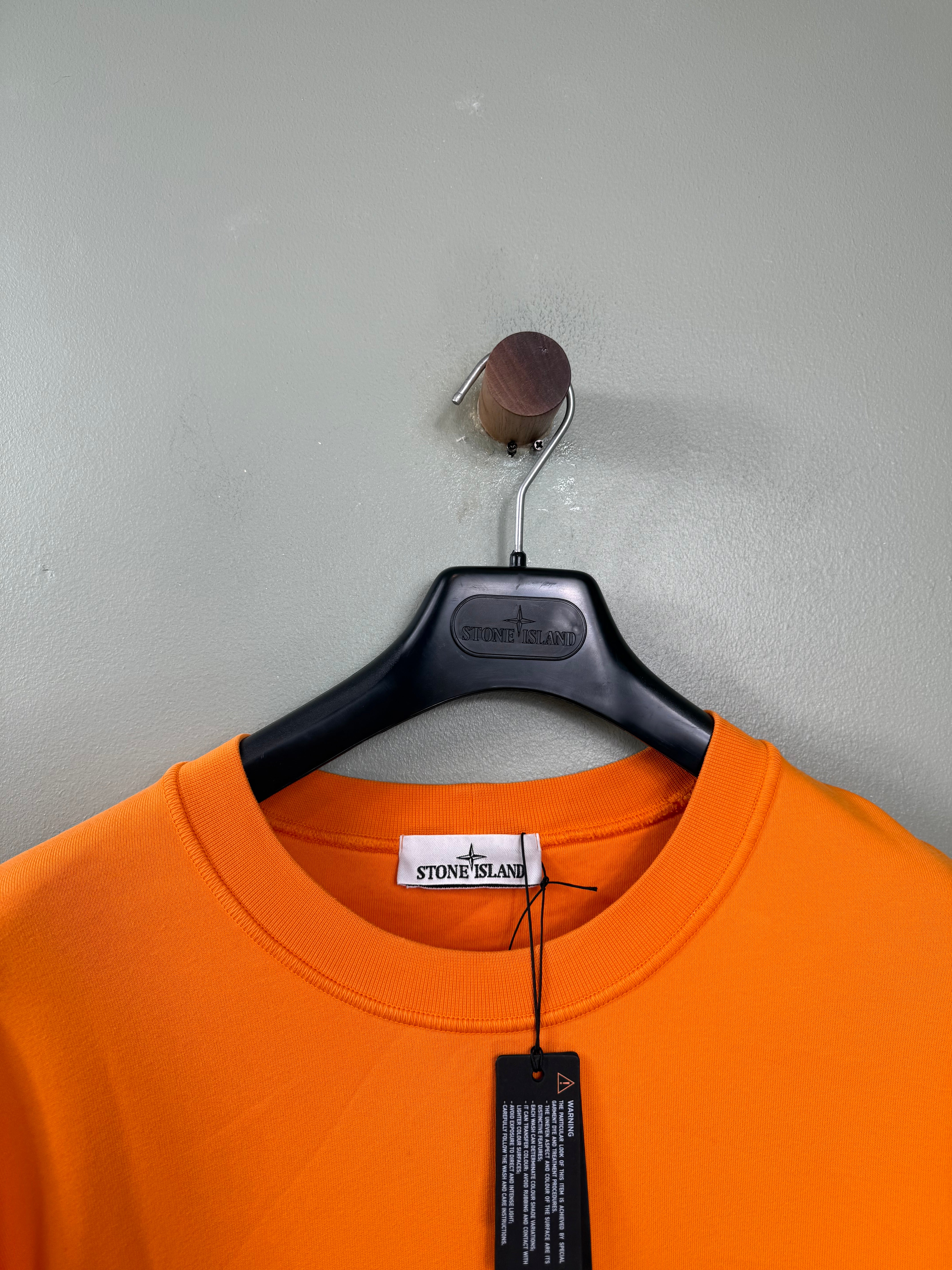 Stone Island Orange Jumper