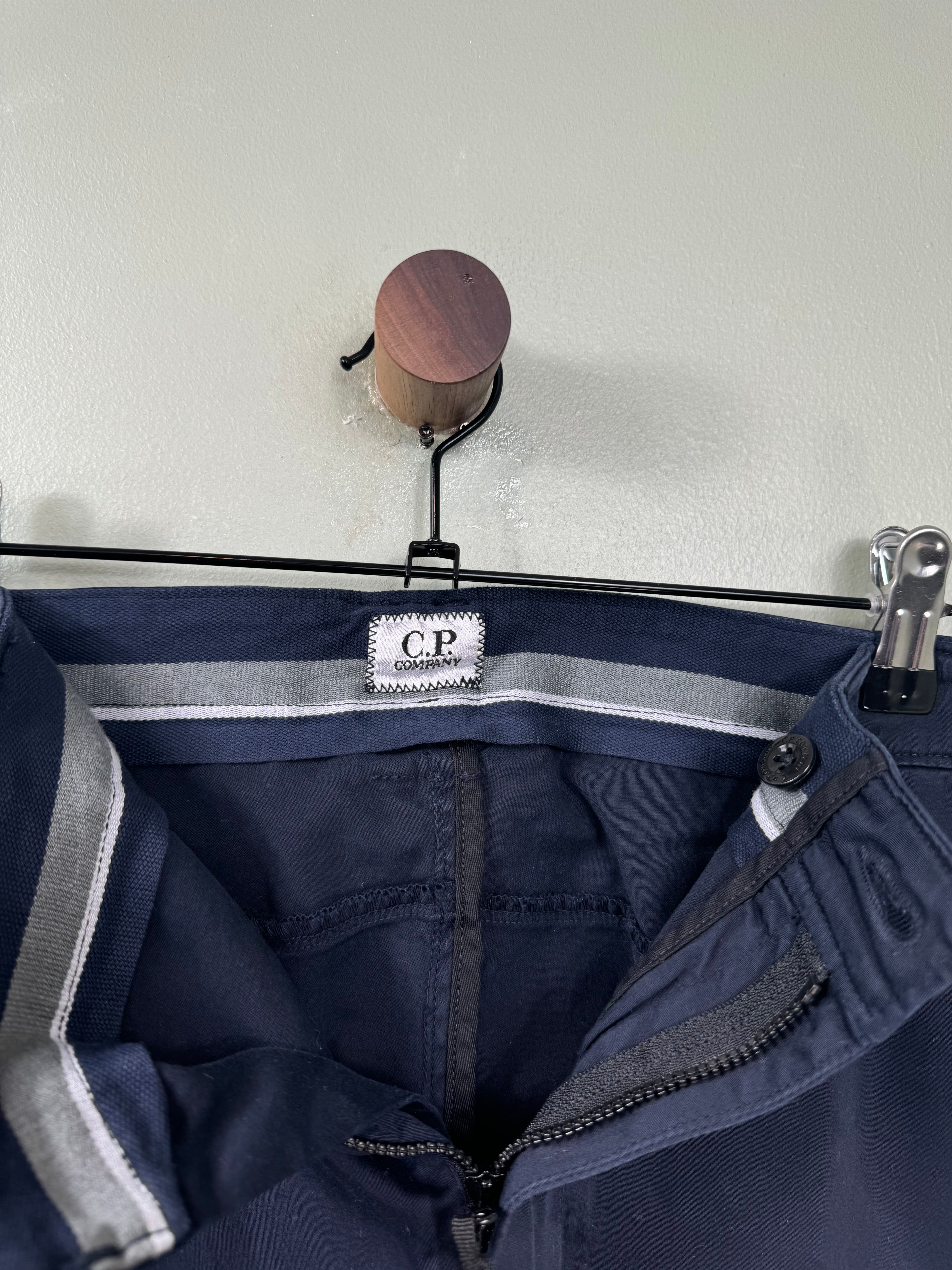 CP Company Navy Cargo Shorts