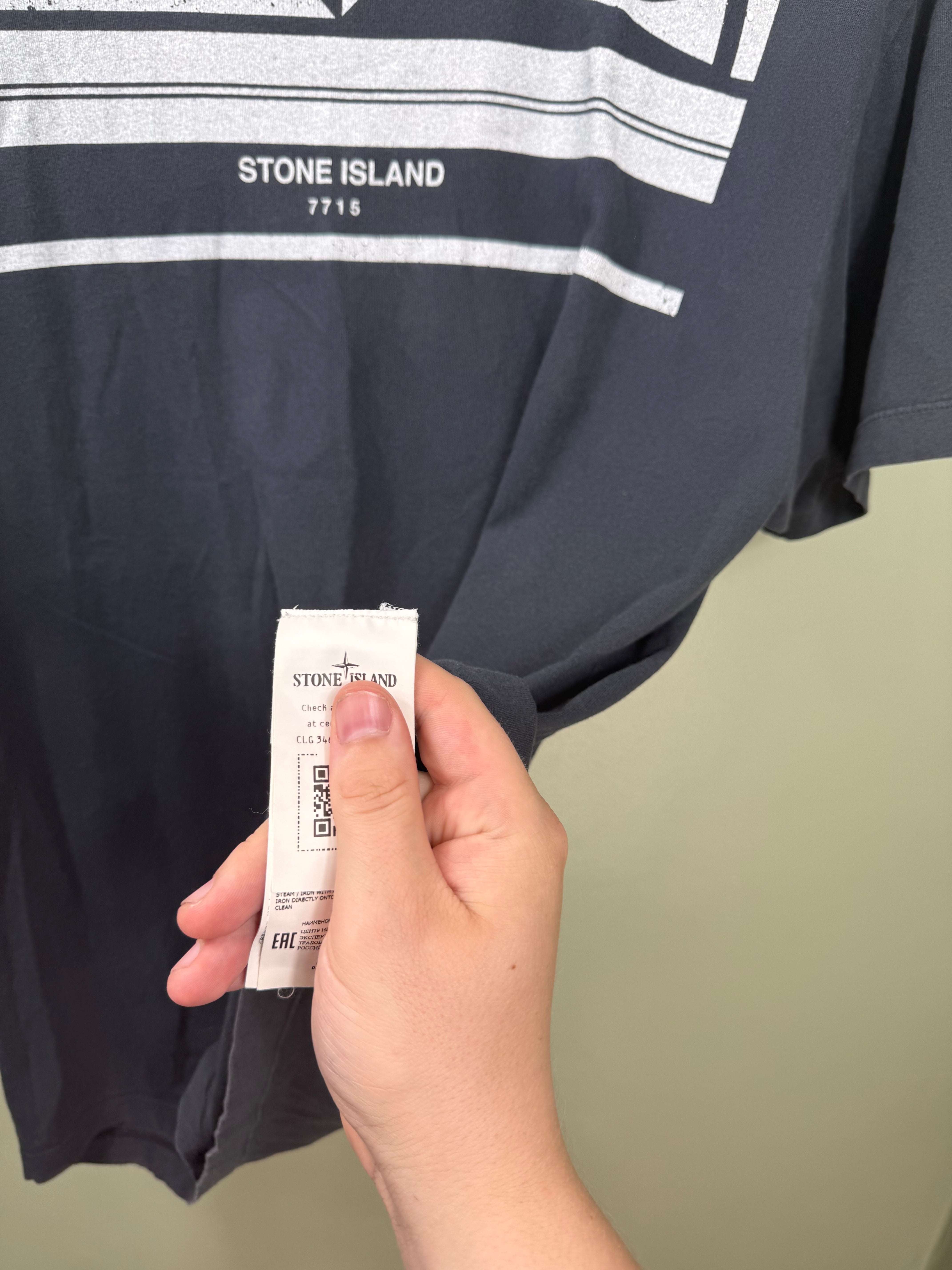 Stone Island Black T-Shirt