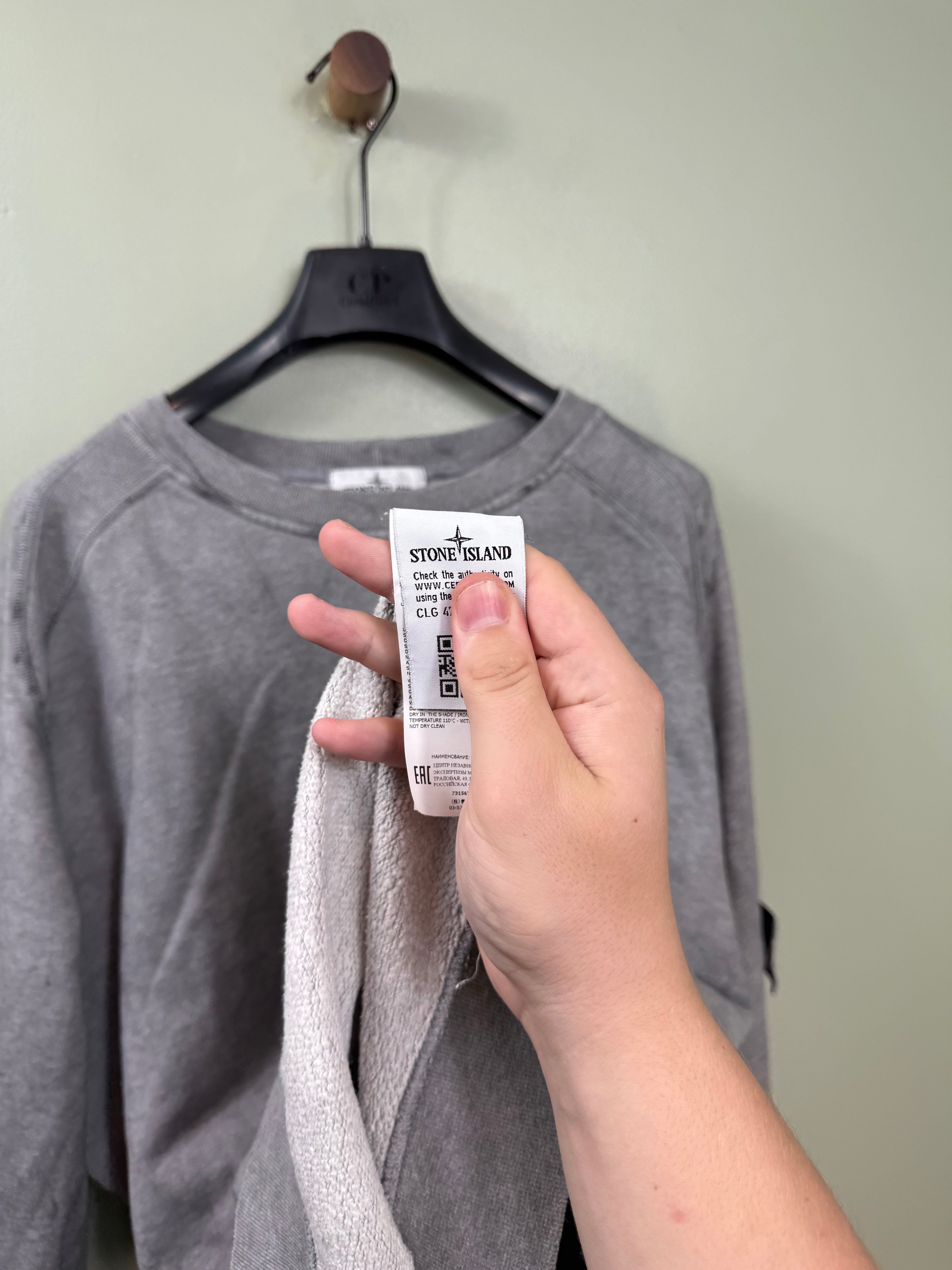 Stone Island Grey Dust Jumper