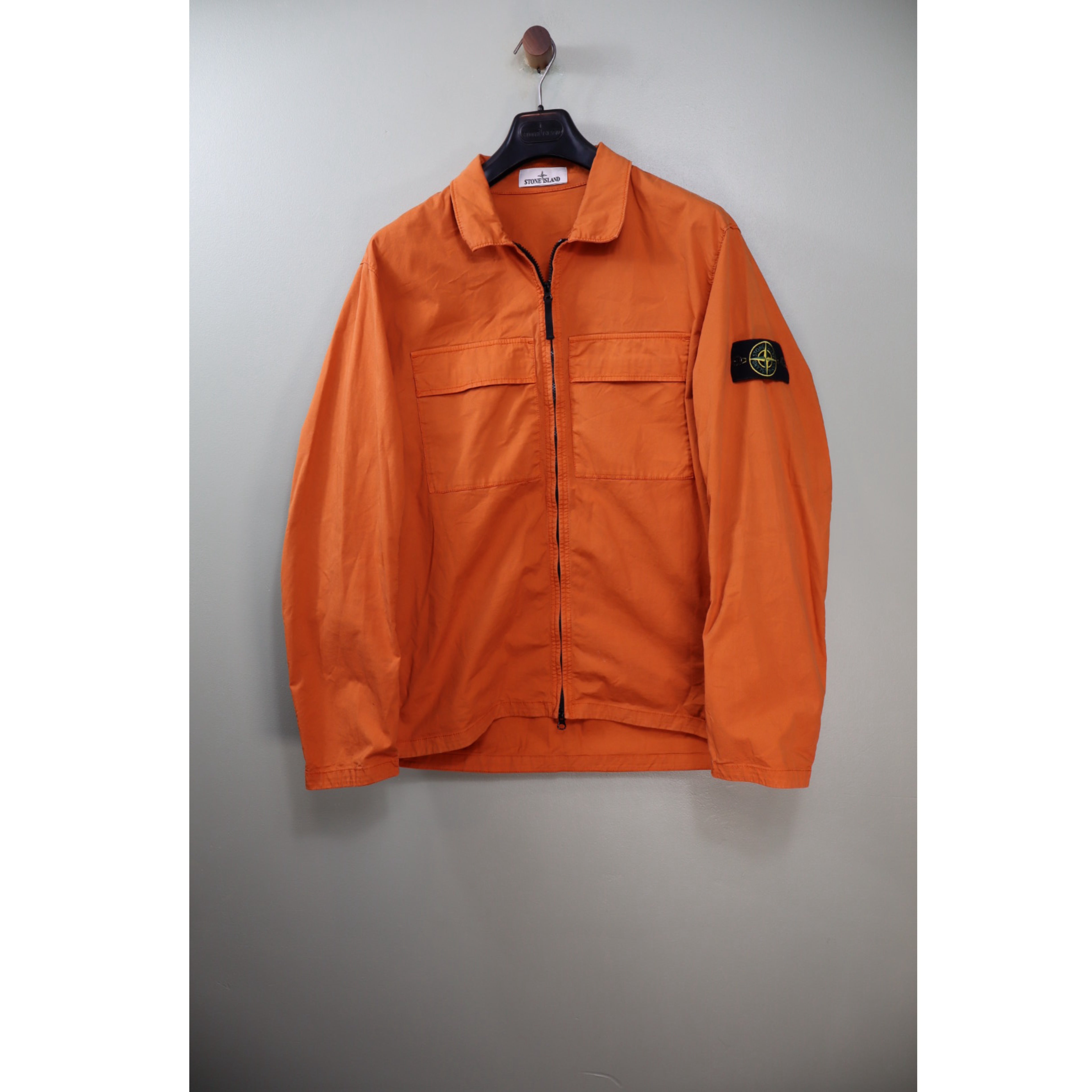 Stone Island Orange Overshirt
