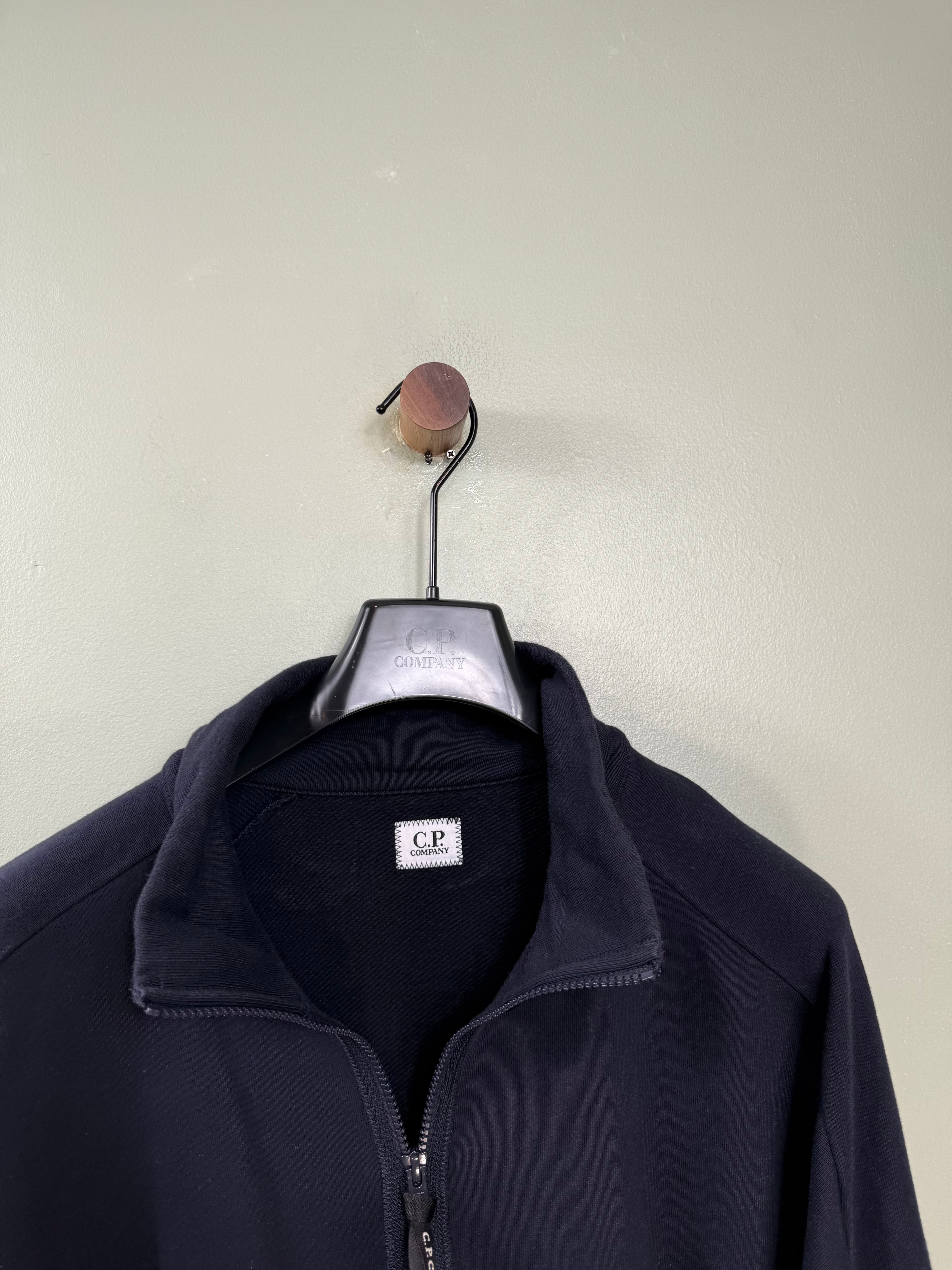 C.P. Company Navy 1/4 Zip Jumper